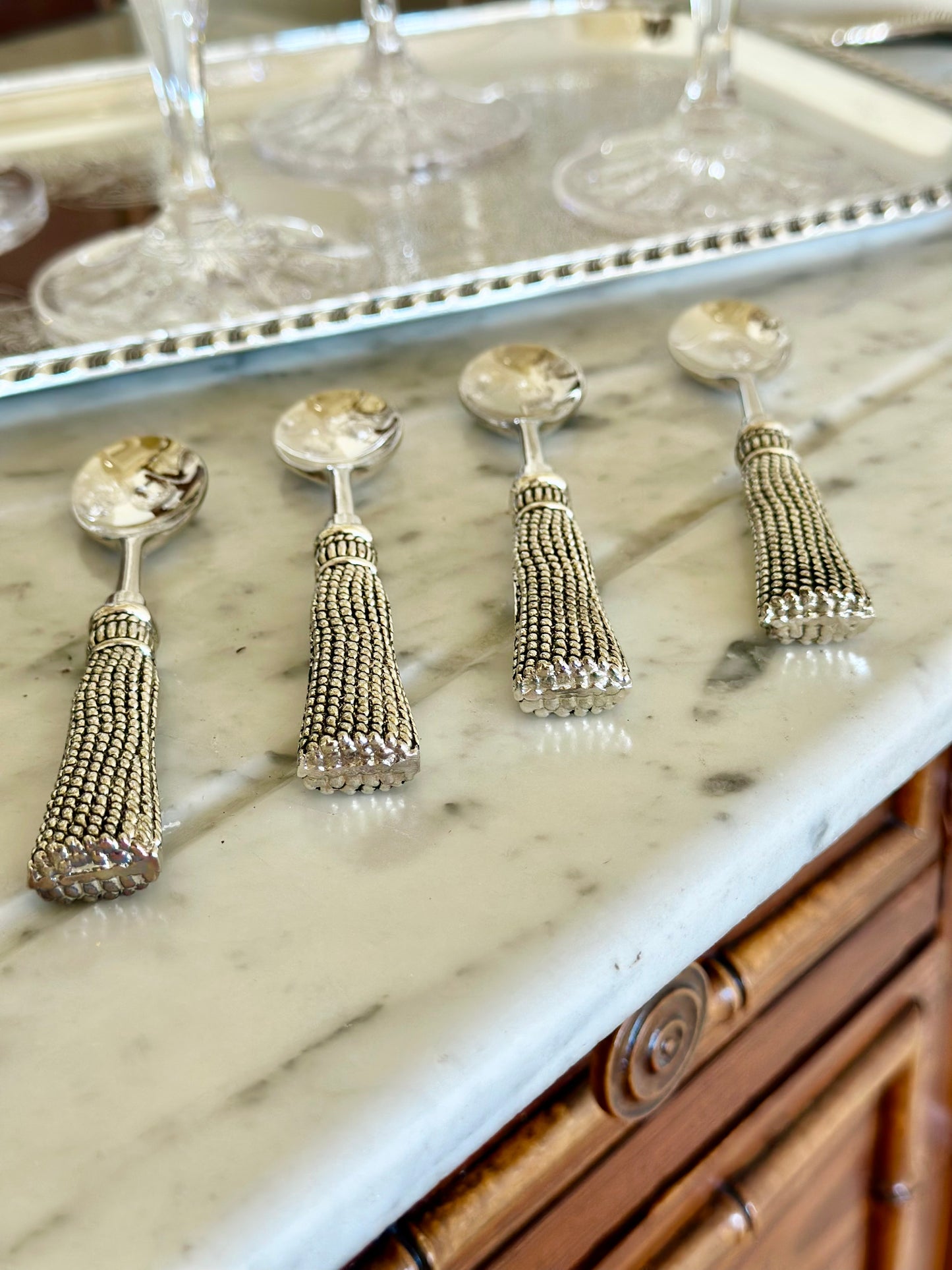 Silver Demitasse Spoons