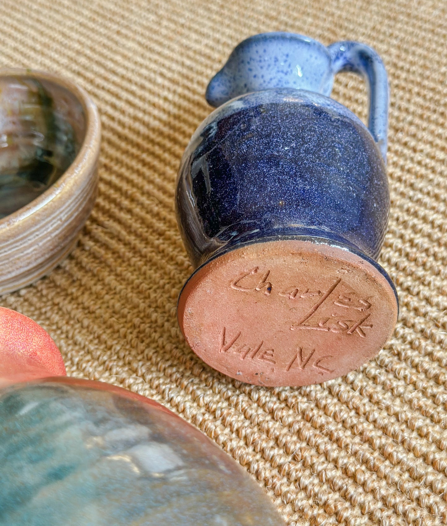 Charles Lisk Oil Jug