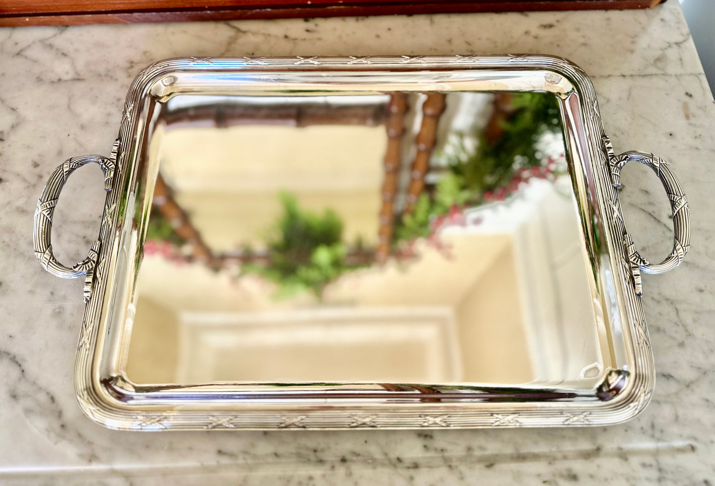 Vintage Christofle ‘Rubans’ Tray