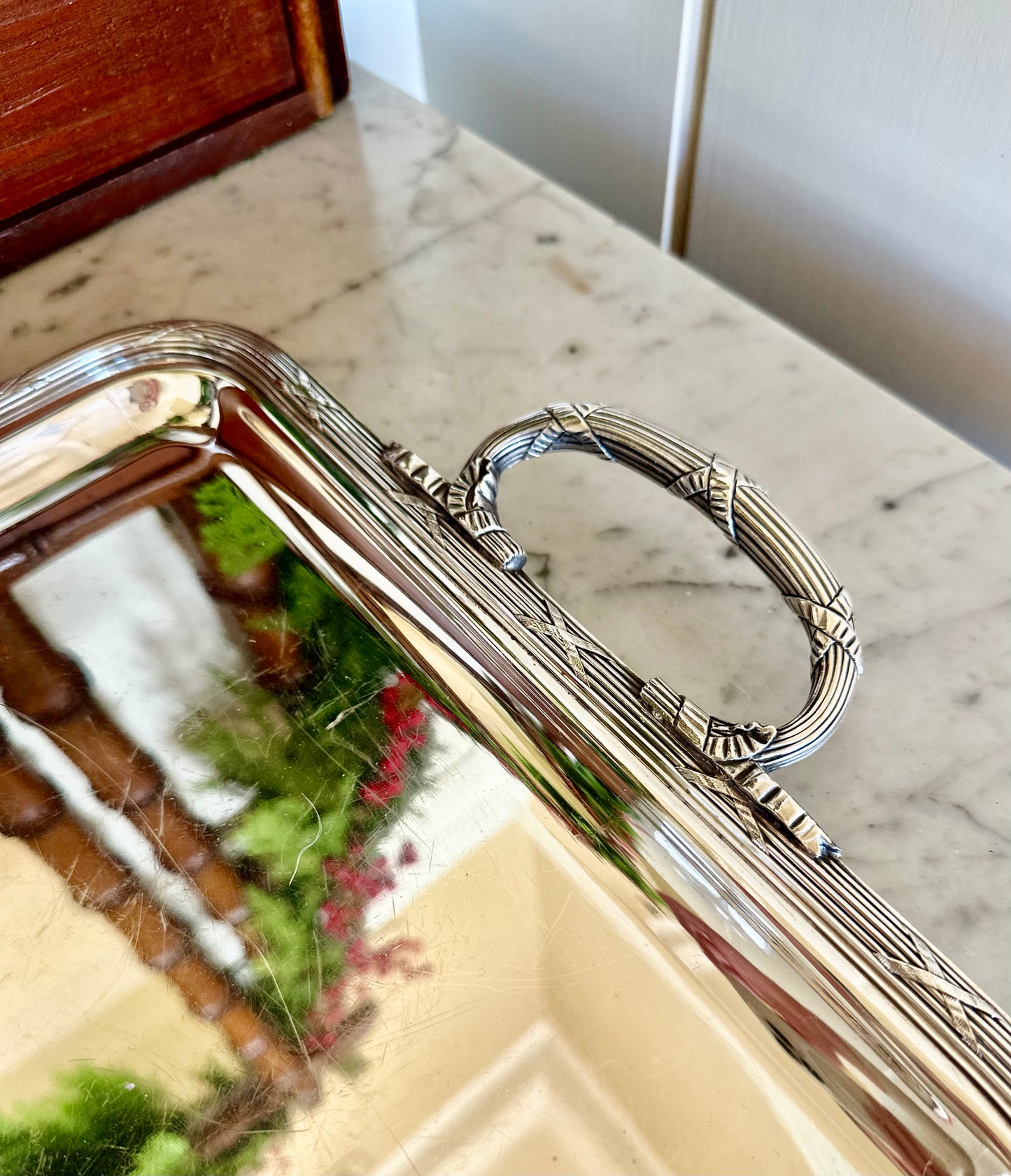 Vintage Christofle ‘Rubans’ Tray