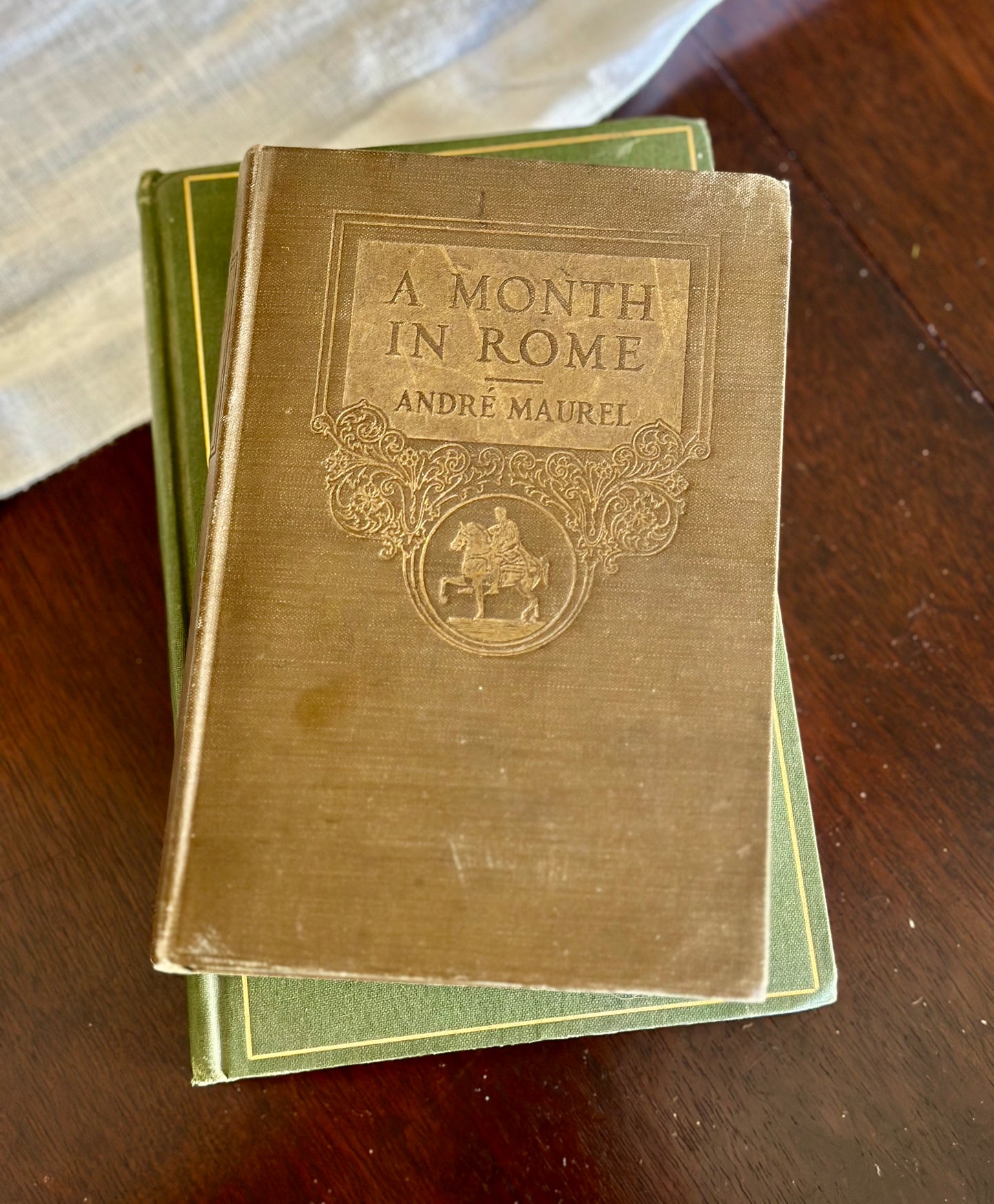 Antique Book Duo: Poets & Rome