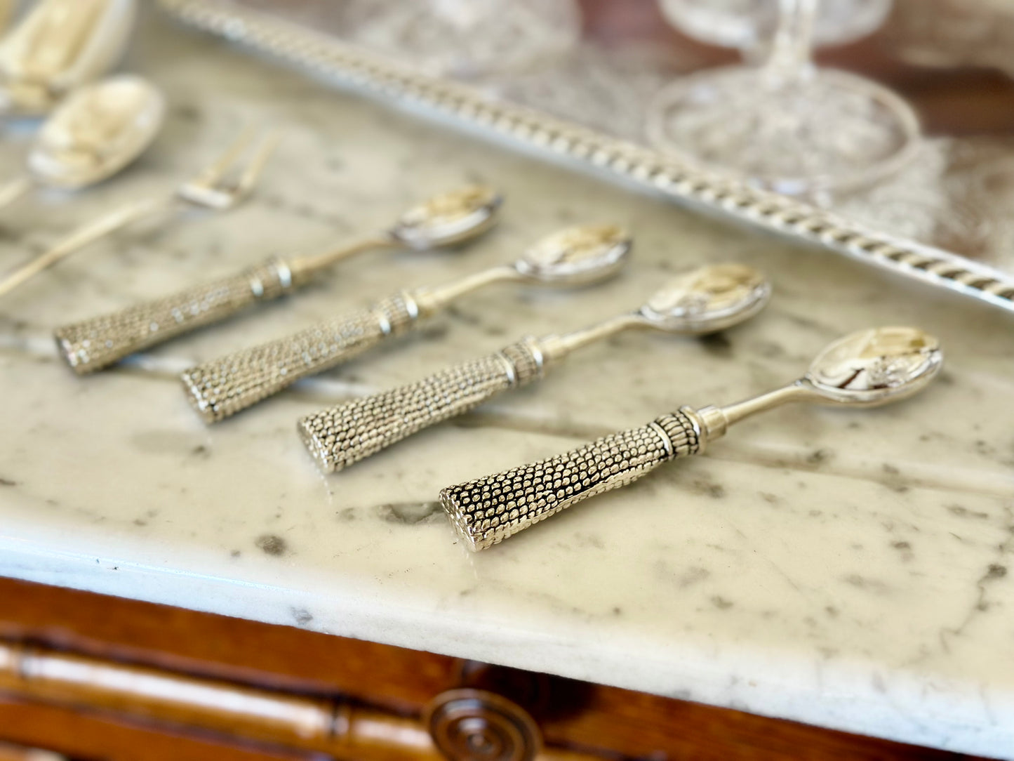 Silver Demitasse Spoons