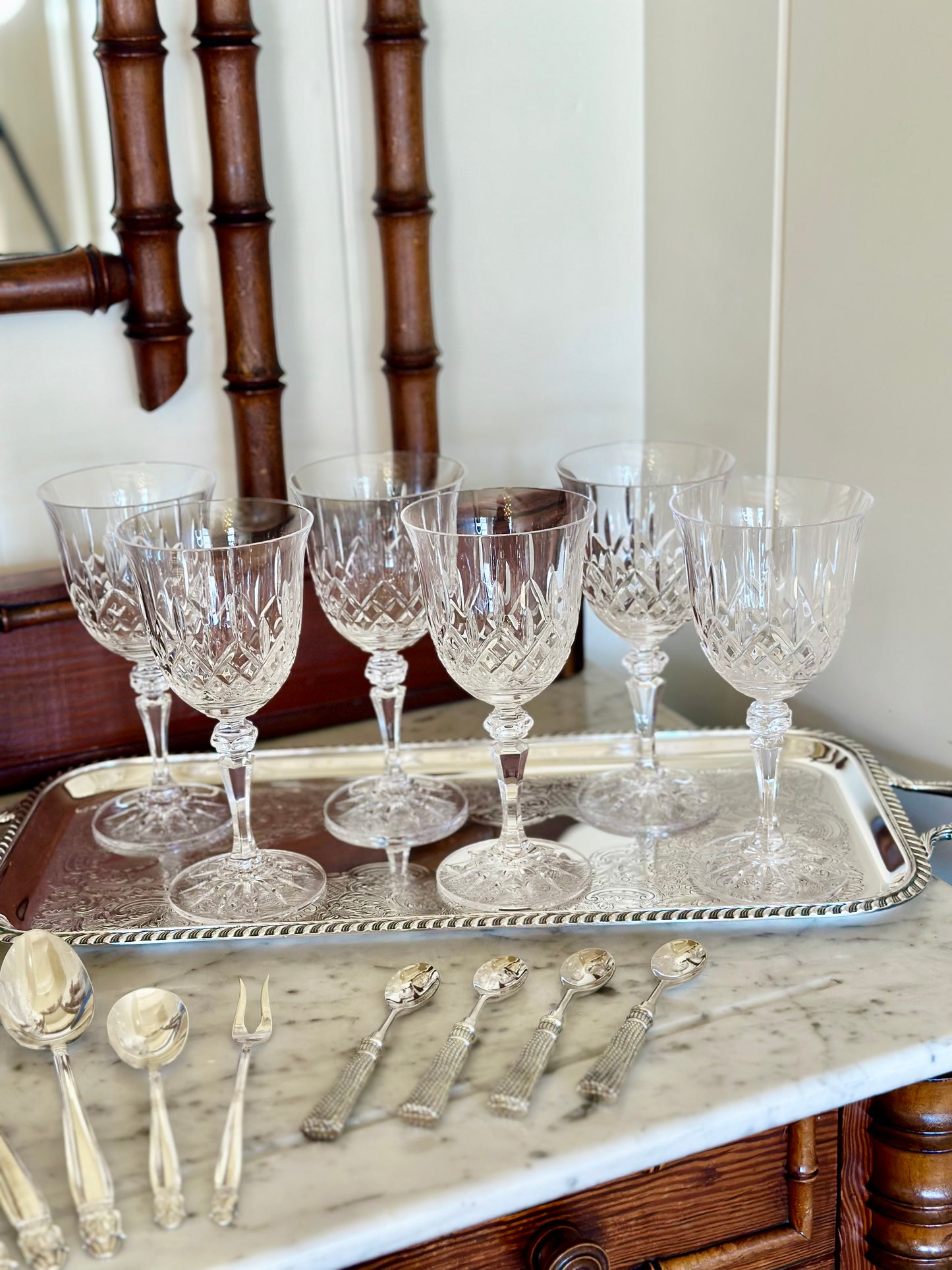Galway Irish Crystal Stem Glasses (Set of 6)
