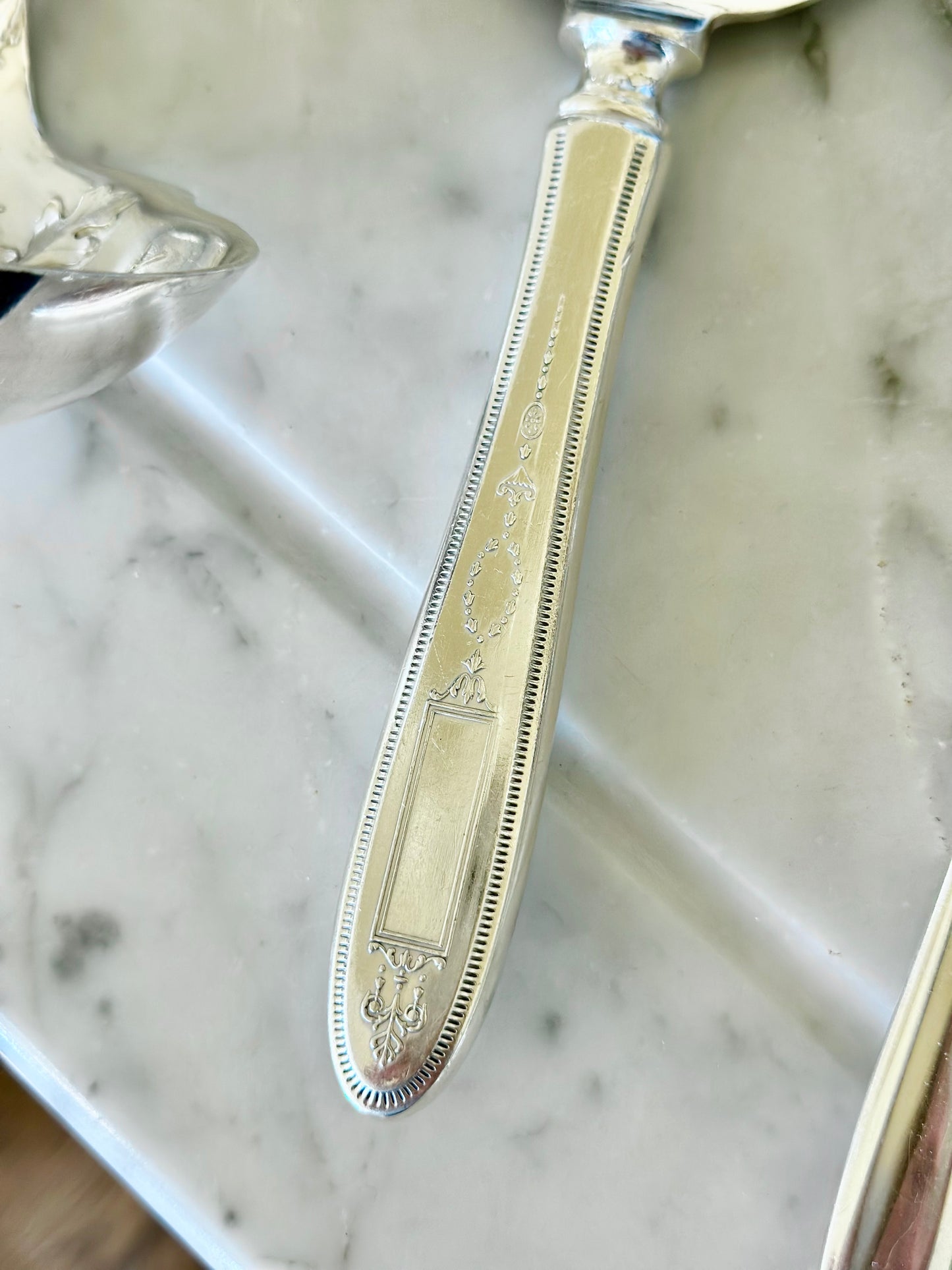 Vintage Silverplate Cake Server