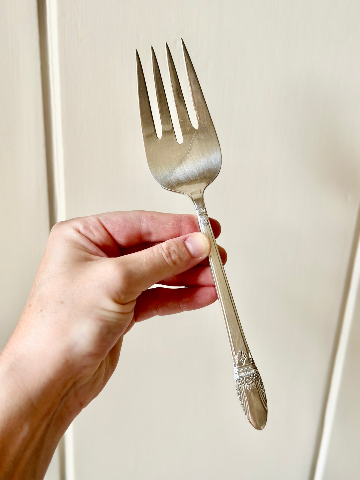 Silverplate Serving Fork