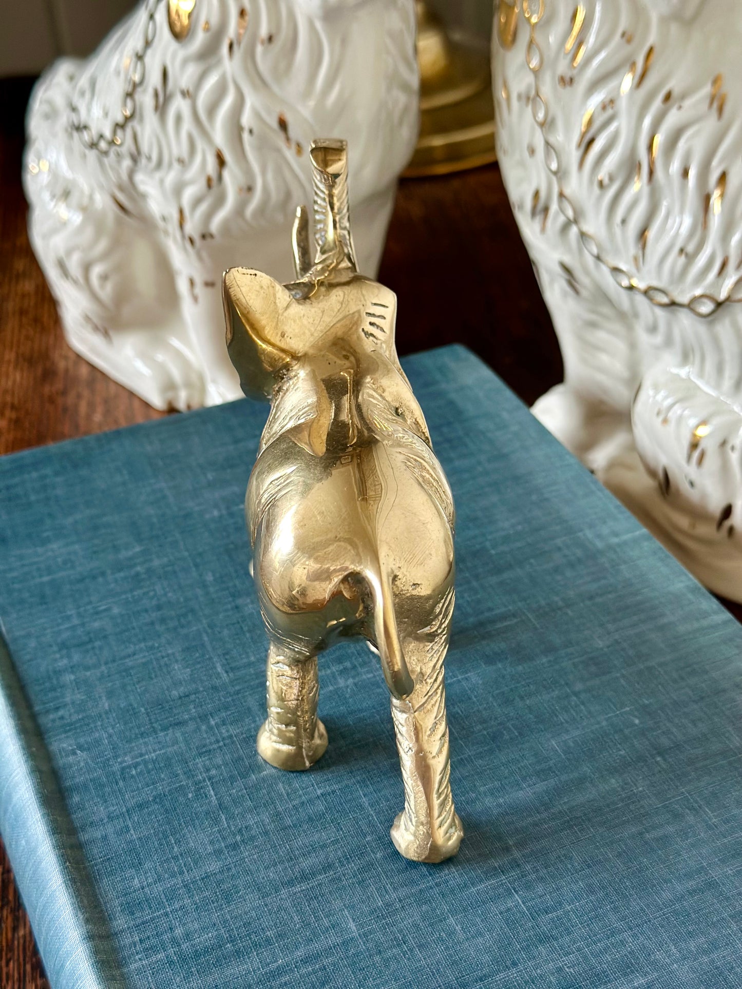 Brass Elephant Figurine