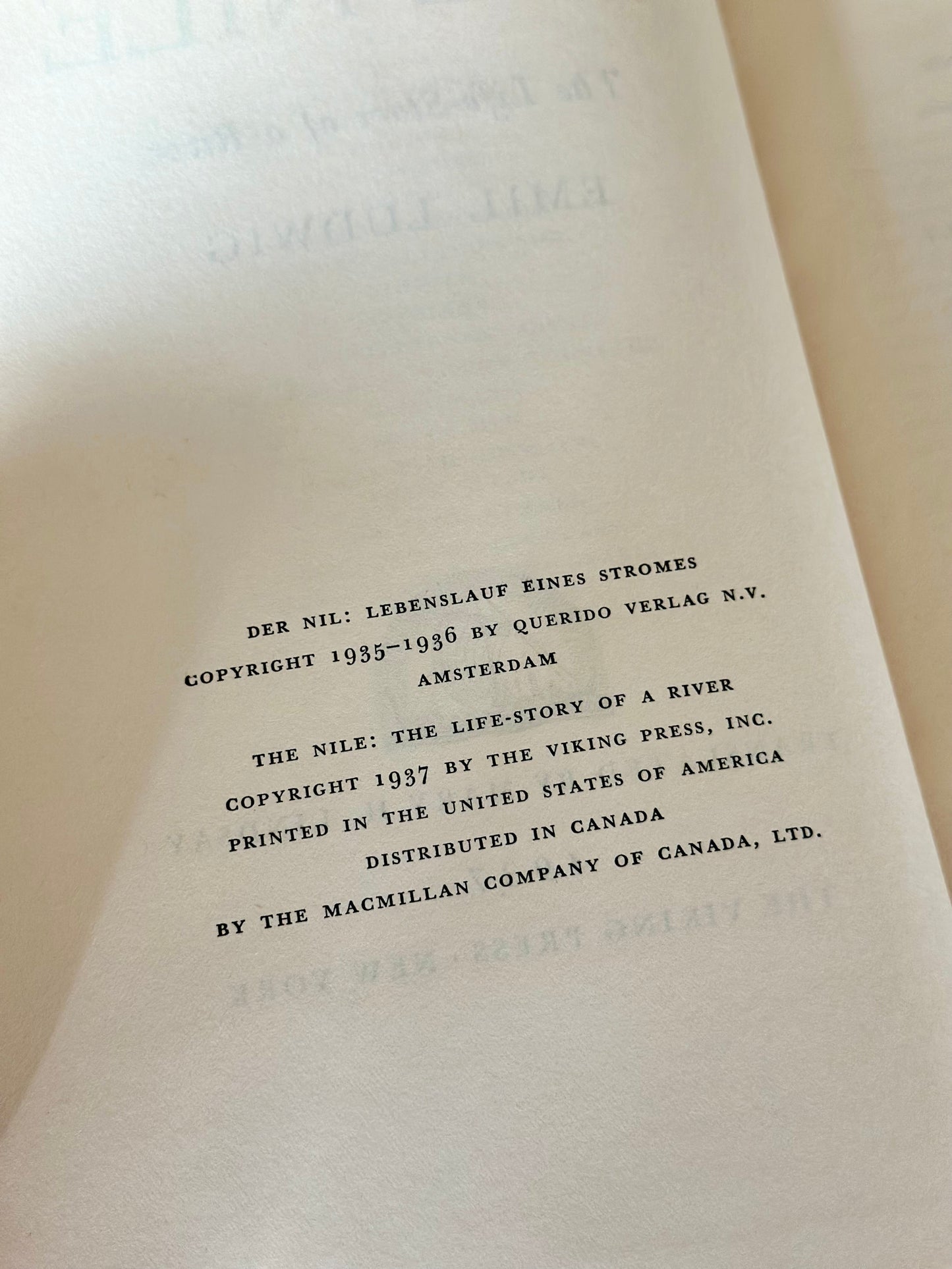 Cleopatra & The Nile Vintage Book Duo (Set of 2)