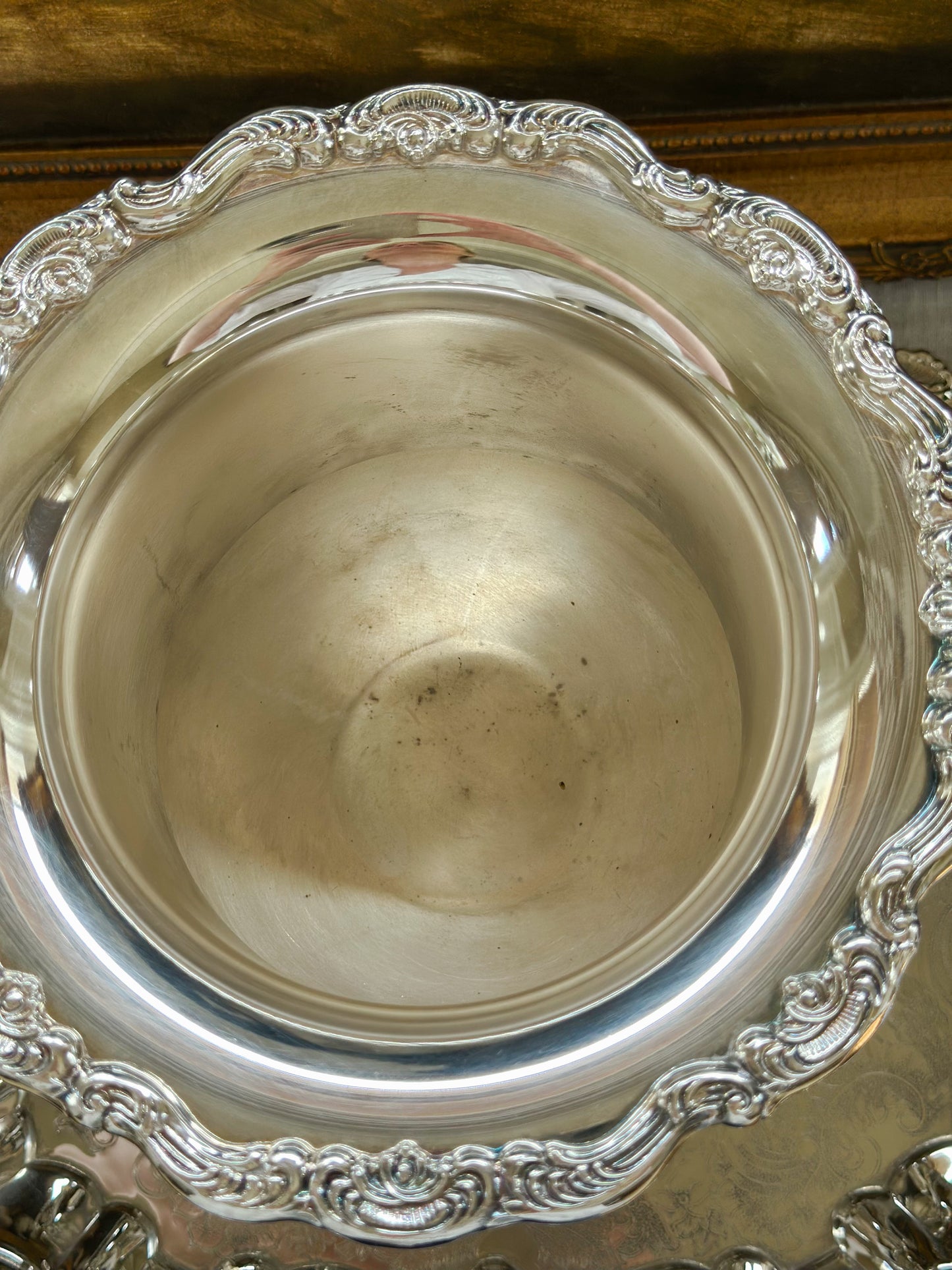 Vintage Silverplate Champagne Bucket