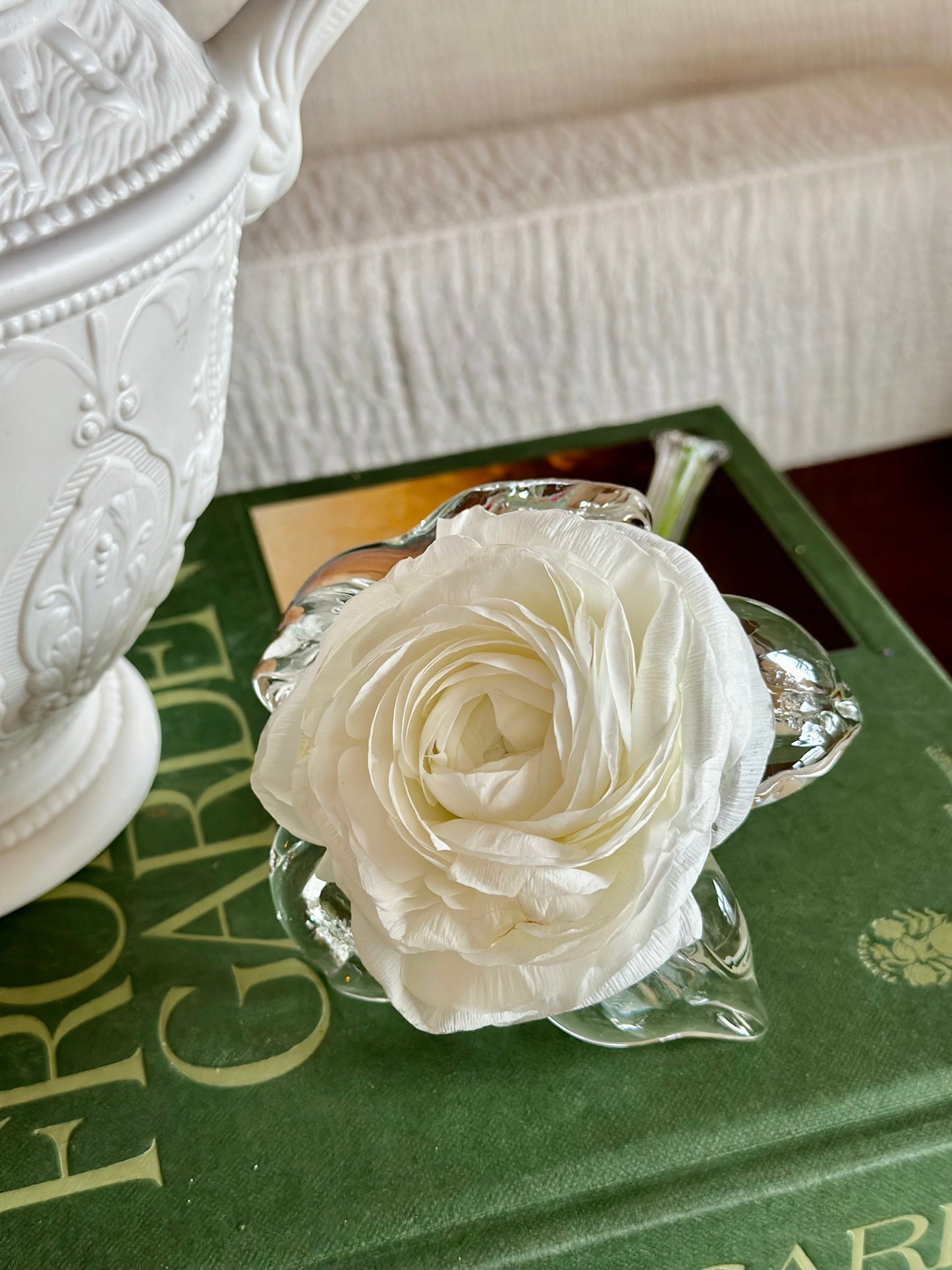 Crystal Lily Stem Vase