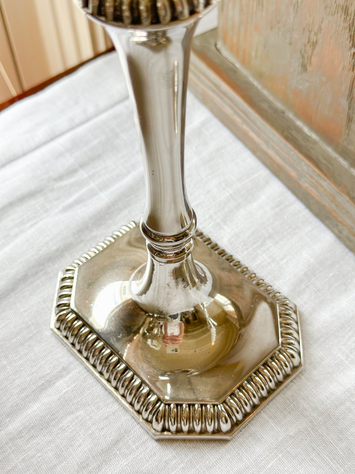 Sheffield Silverplate Candlesticks