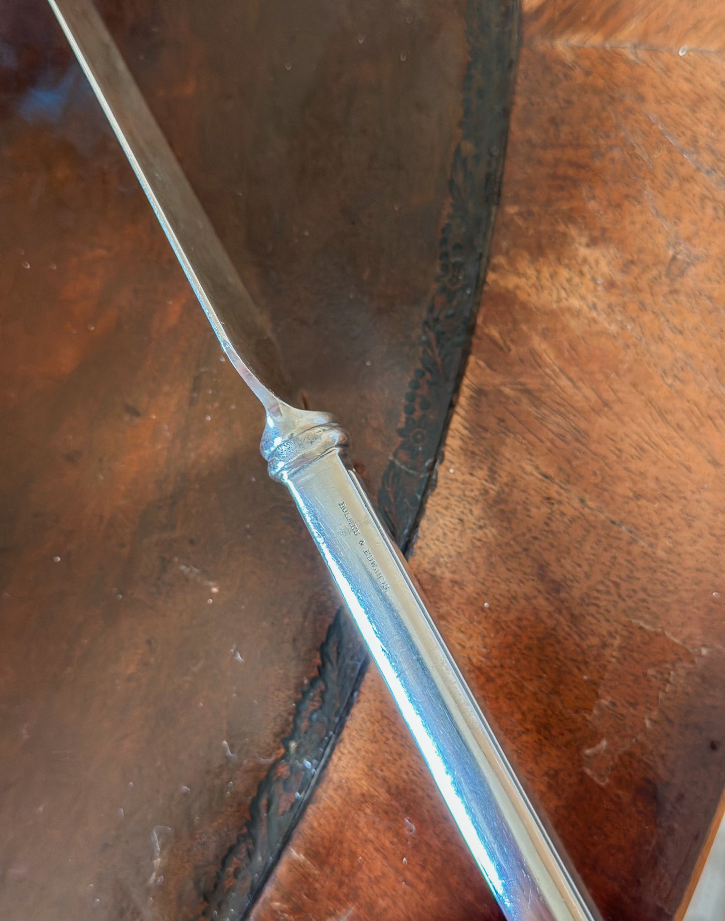Vintage Silverplate Cake Server
