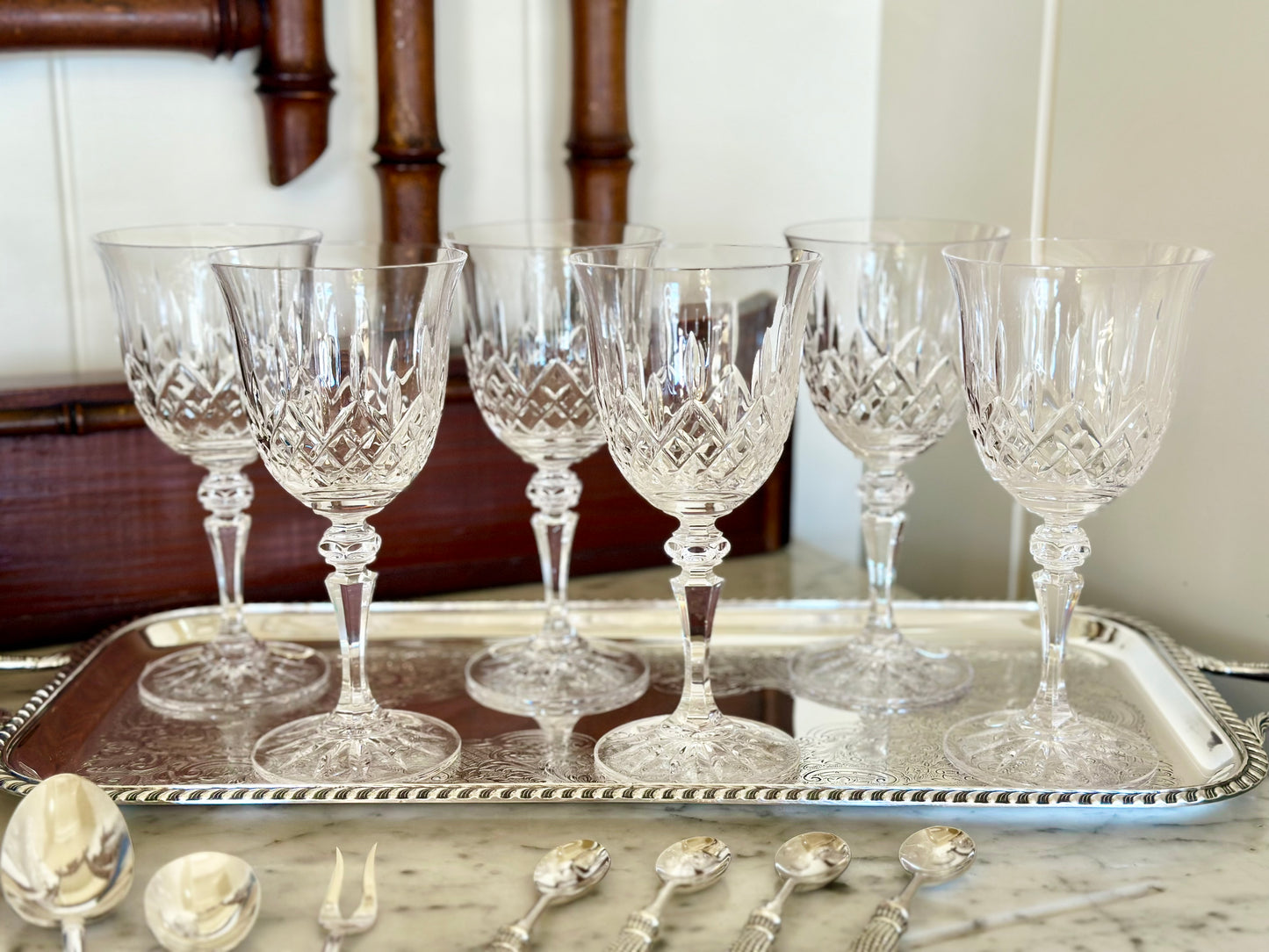 Galway Irish Crystal Stem Glasses (Set of 6)