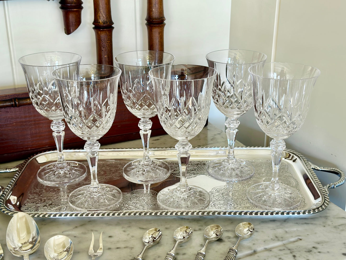 Galway Irish Crystal Stem Glasses (Set of 6)