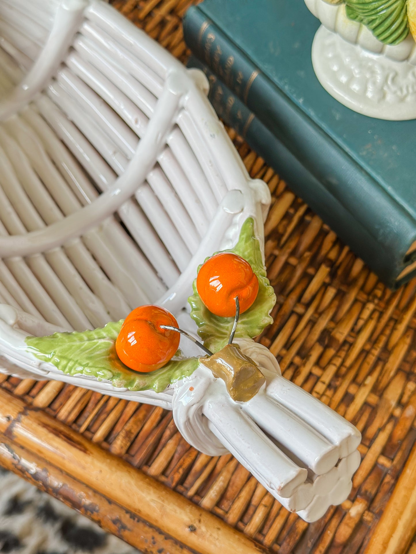 Italian Porcelain Basket