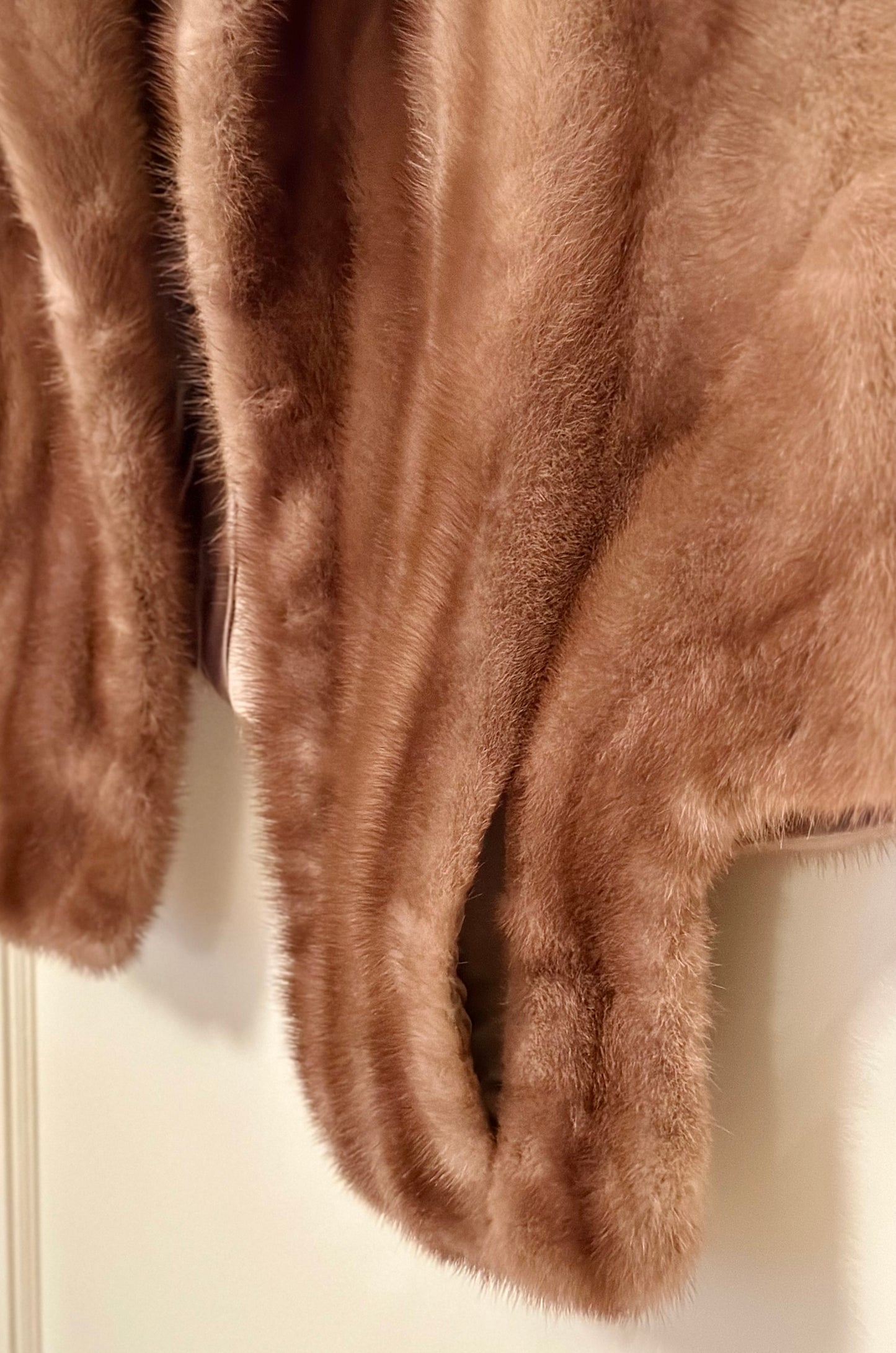 Vintage Light Brown Fur Stole