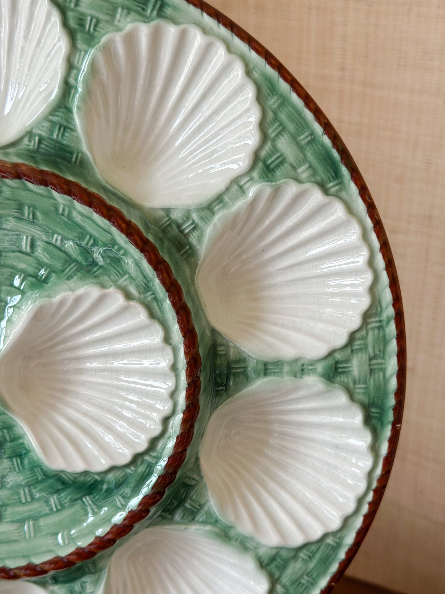 Vintage French Oyster Platter