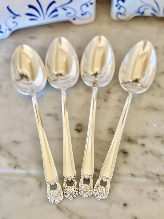 Silverplate Serving Spoons (Set of 4)