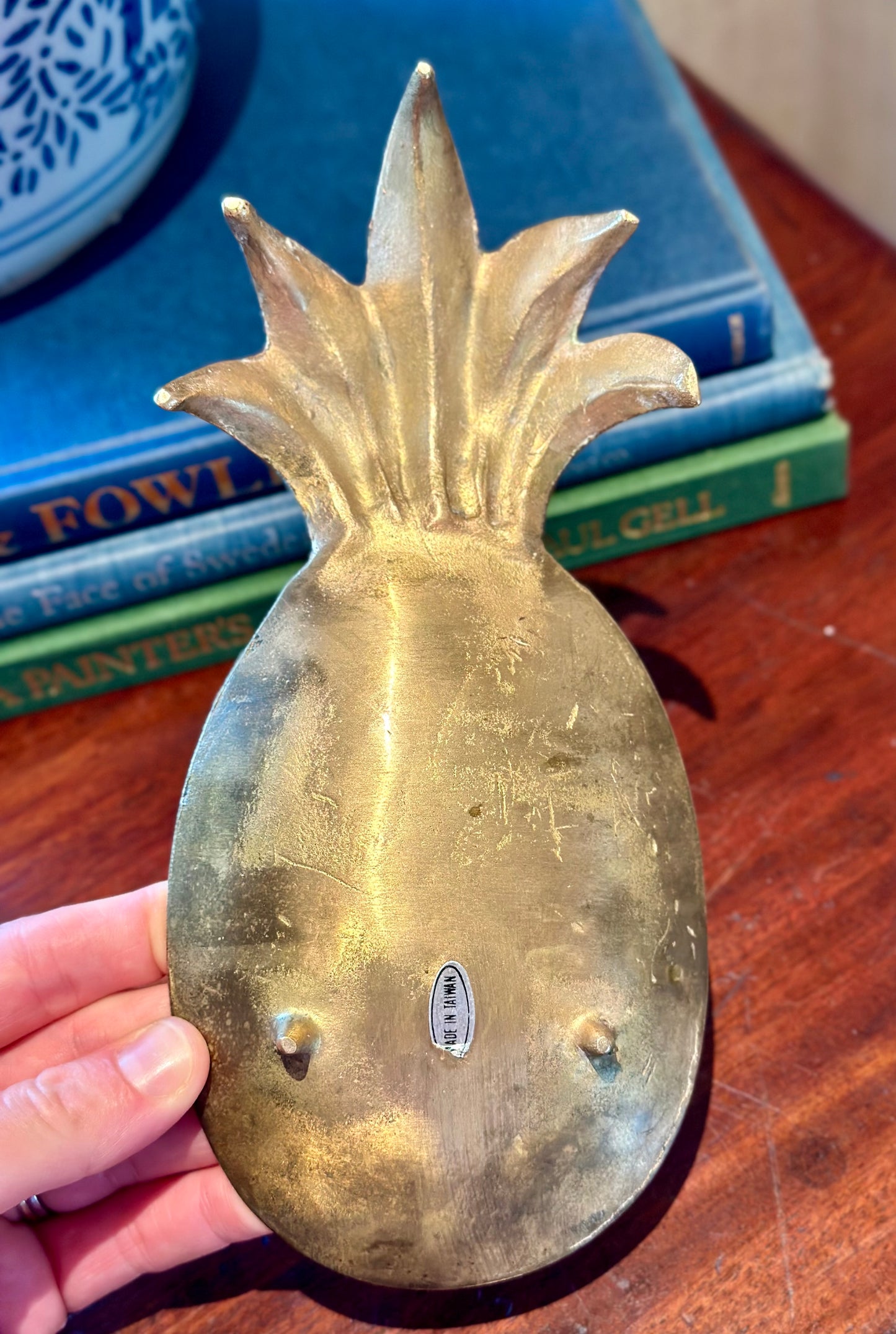 Brass Pineapple Spoon Rest