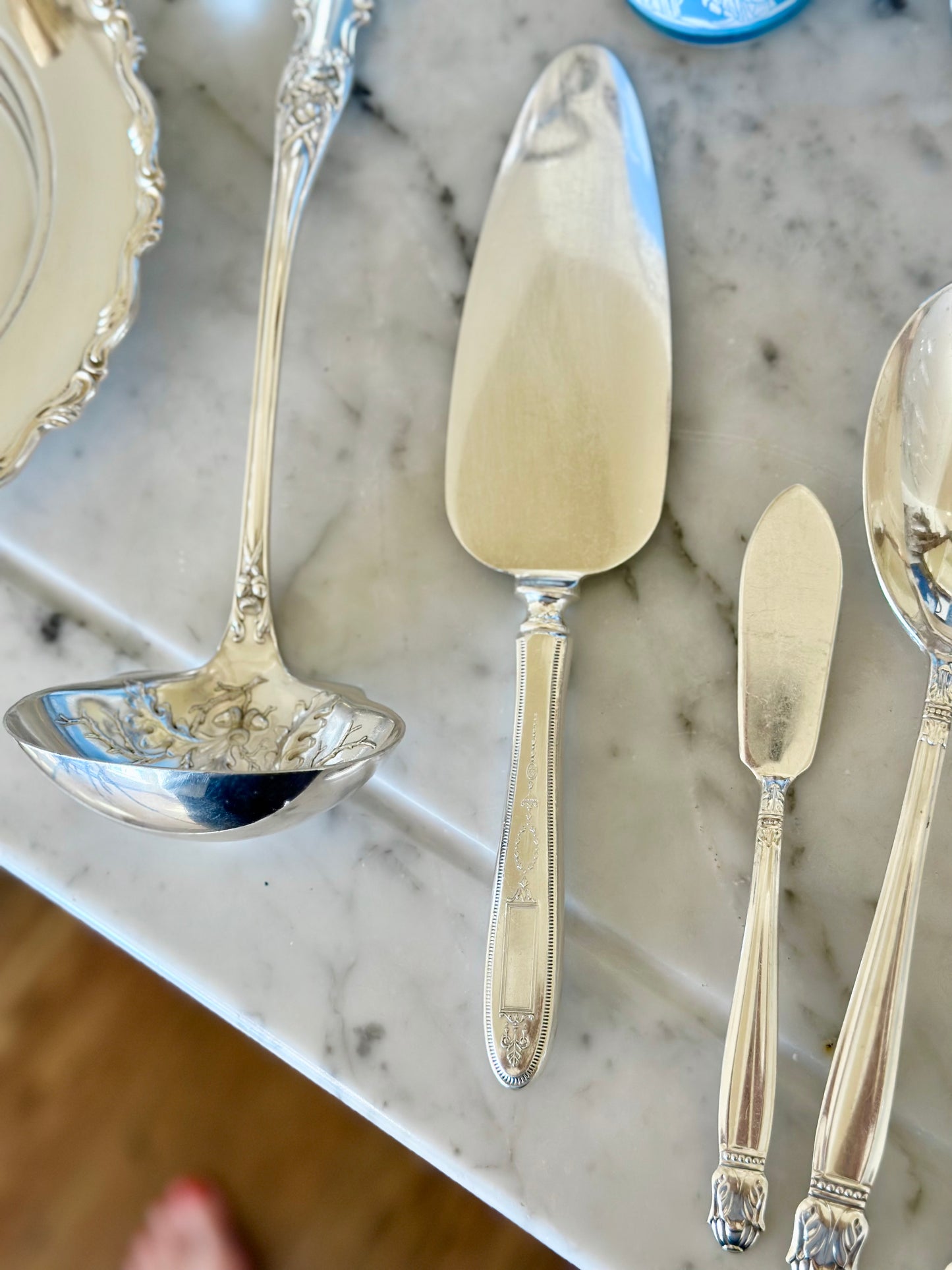 Vintage Silverplate Cake Server