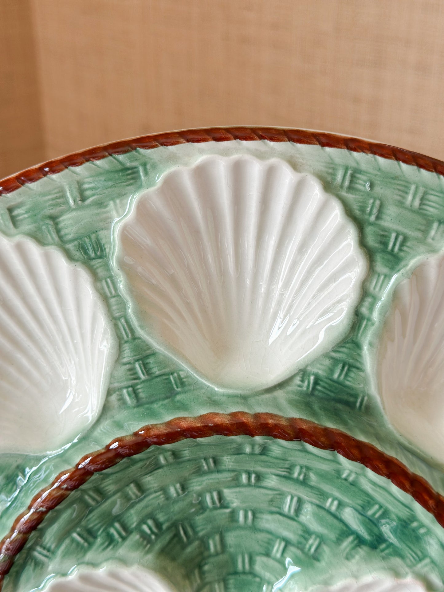 Vintage French Oyster Platter