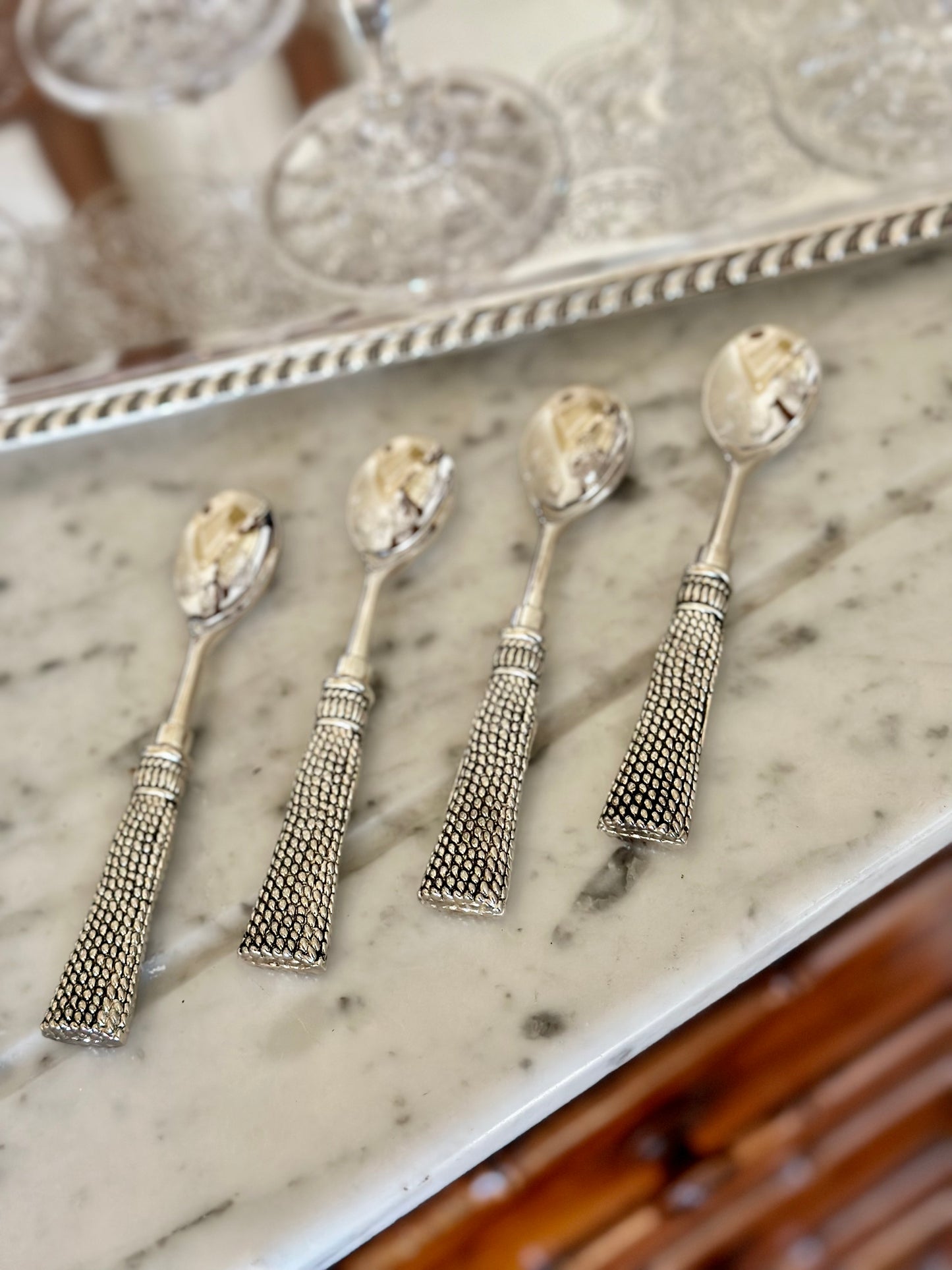 Silver Demitasse Spoons