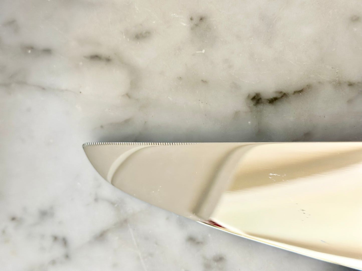 Crystal Handle Cake Server