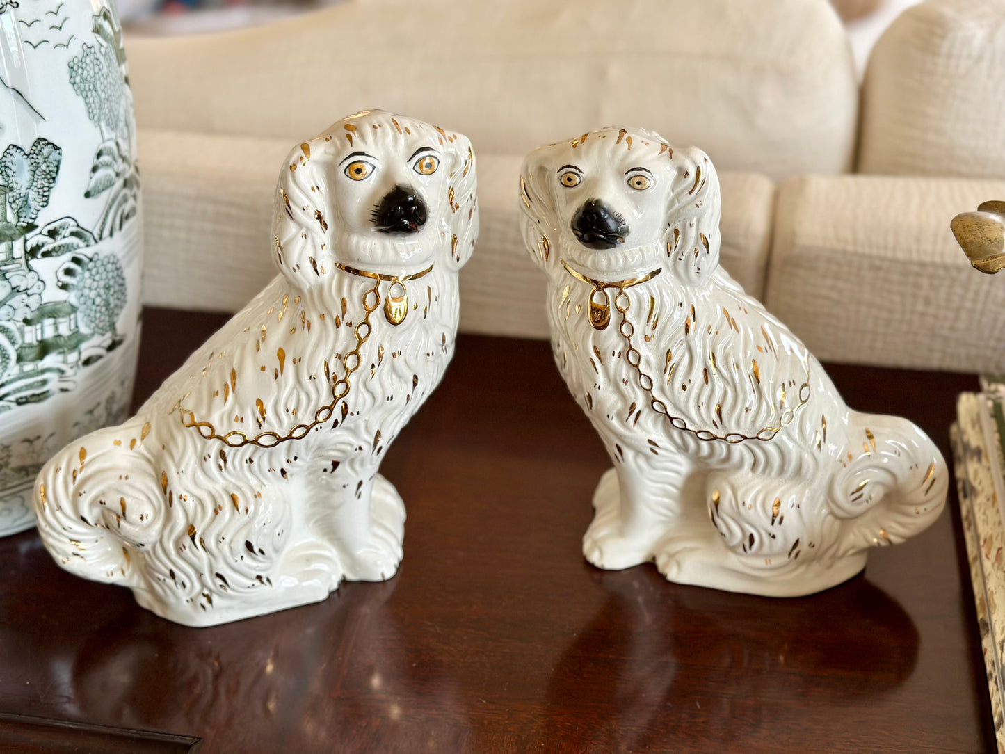 Early 20th Century Staffordshire Spaniels