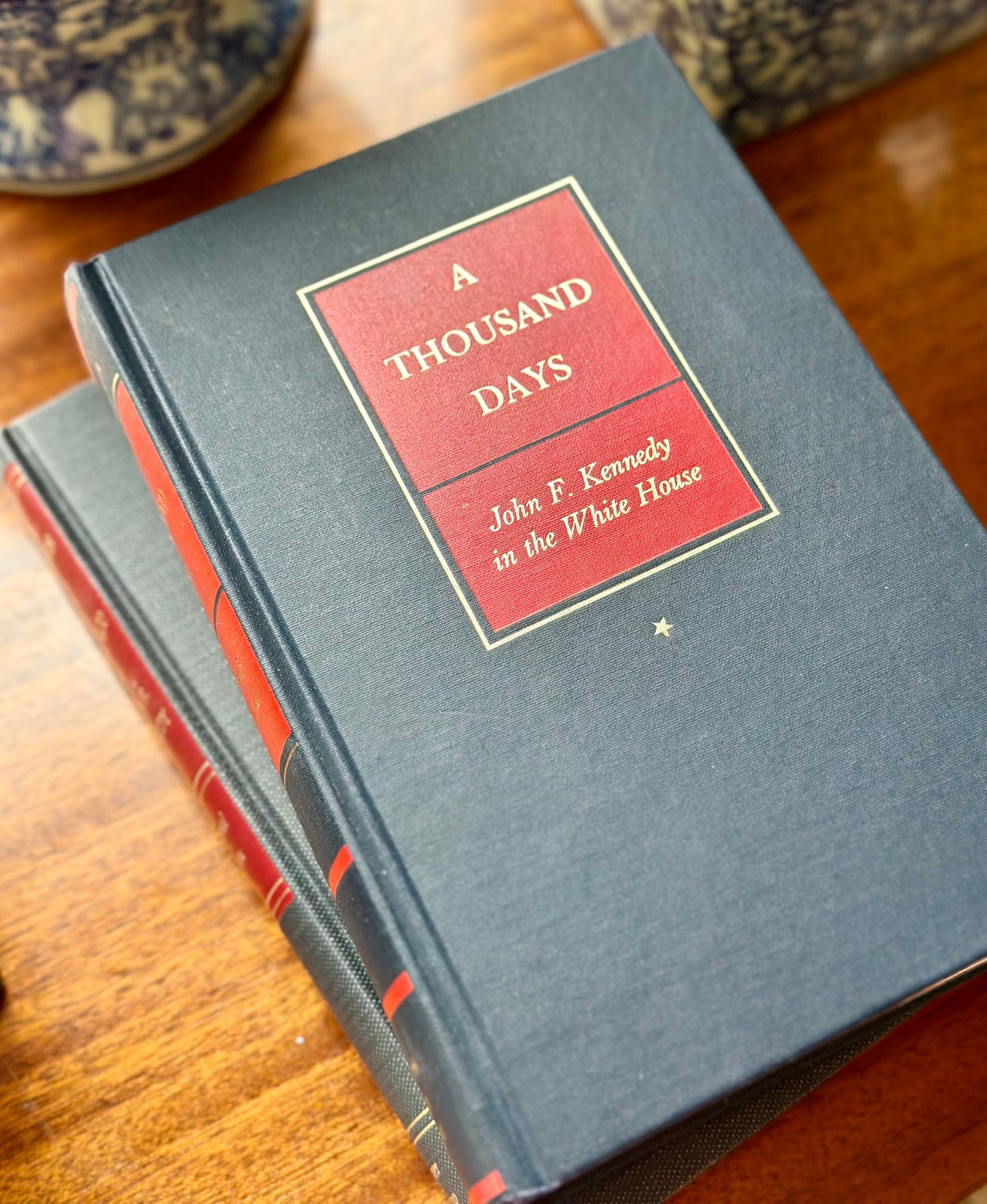 JFK Vintage Book Set: “Profiles in Courage” & “A Thousand Days”