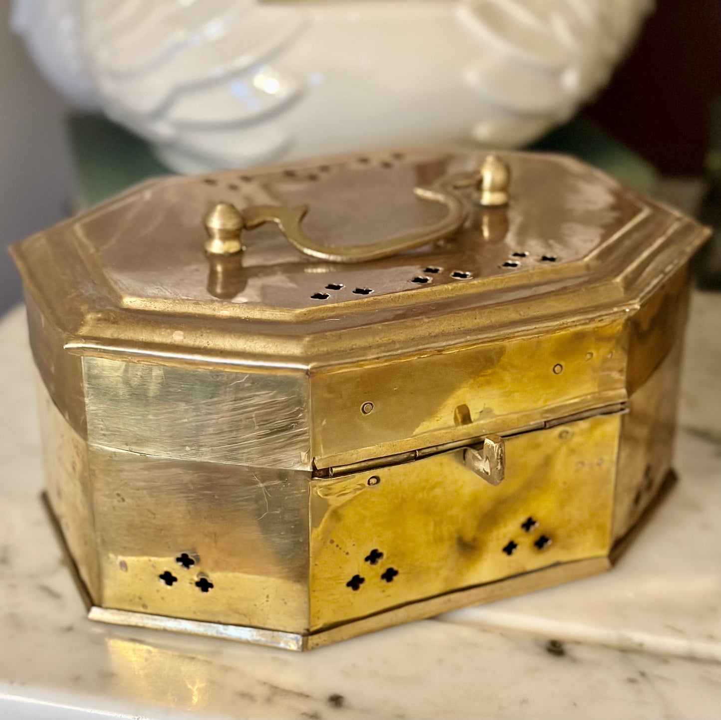 Brass Cricket Box