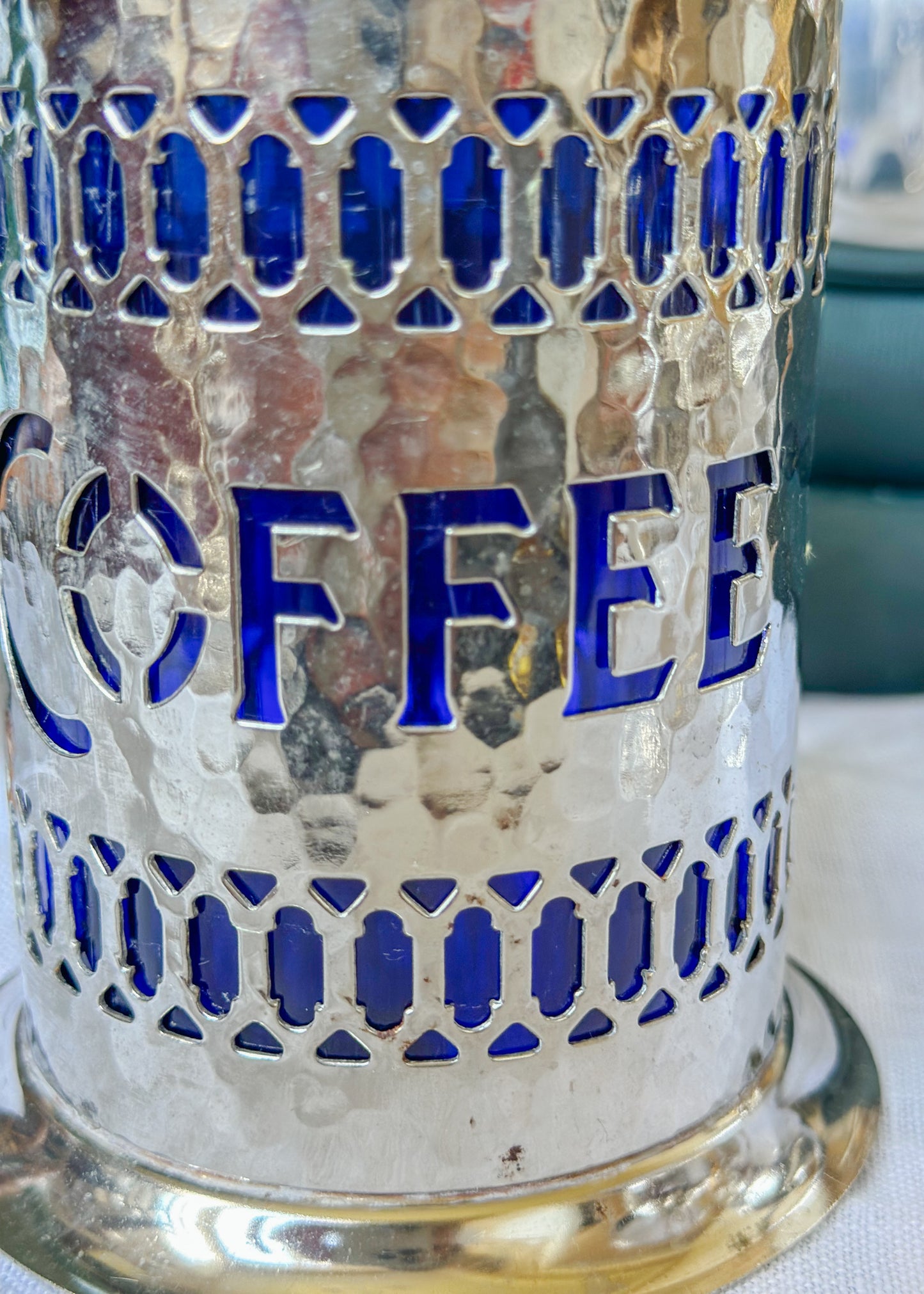 Vintage Silverplate Coffee Container