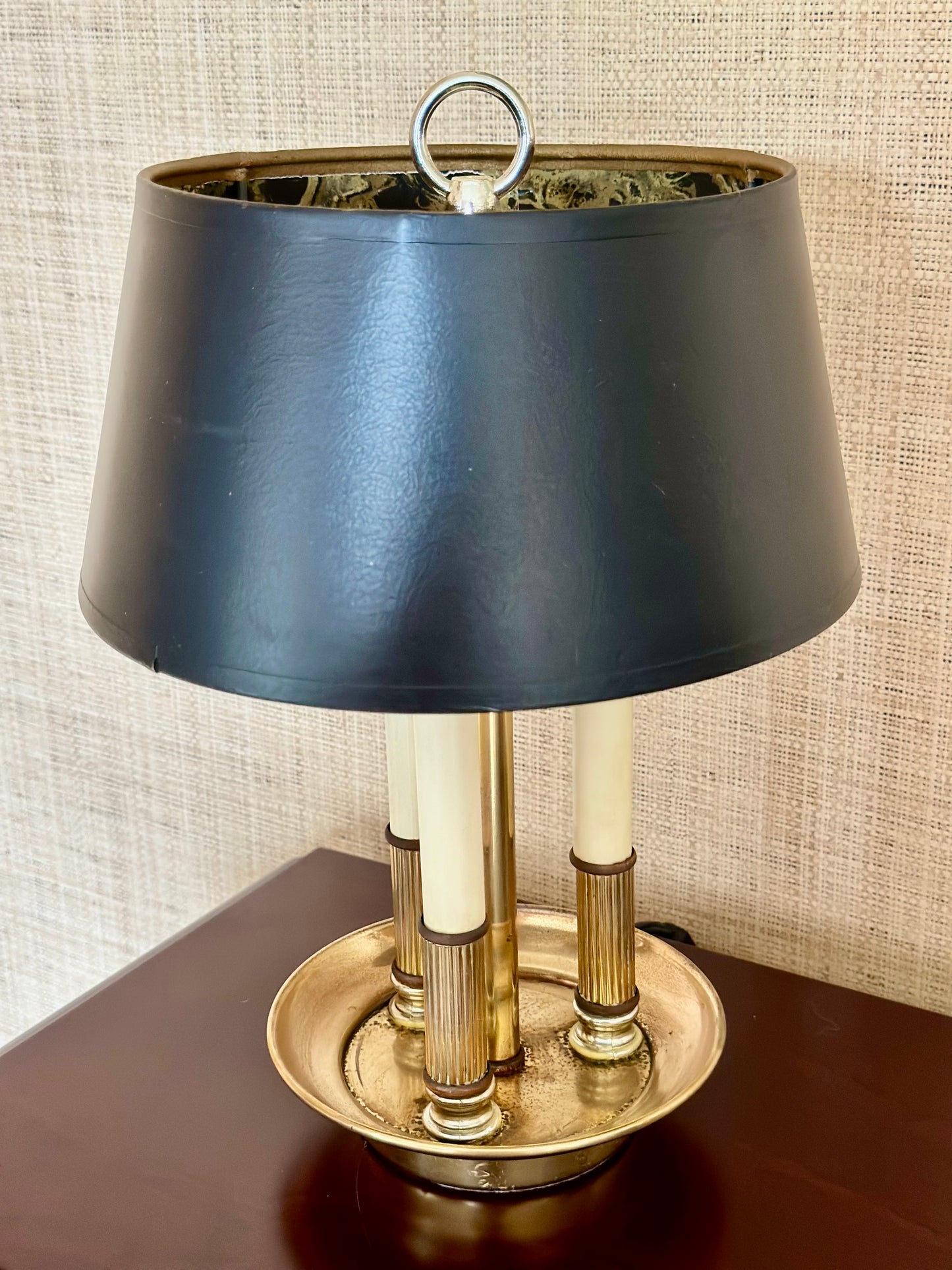 Vintage Bouillotte Lamp