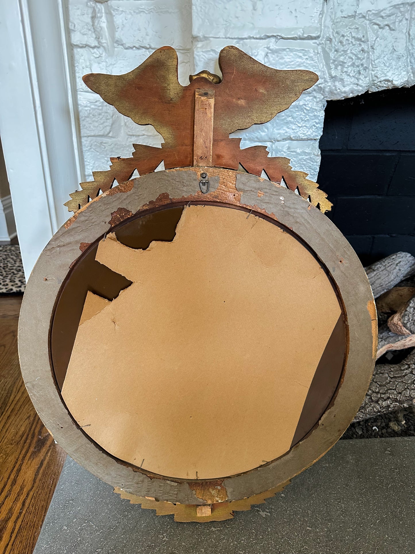 Vintage Federal Convex Mirror
