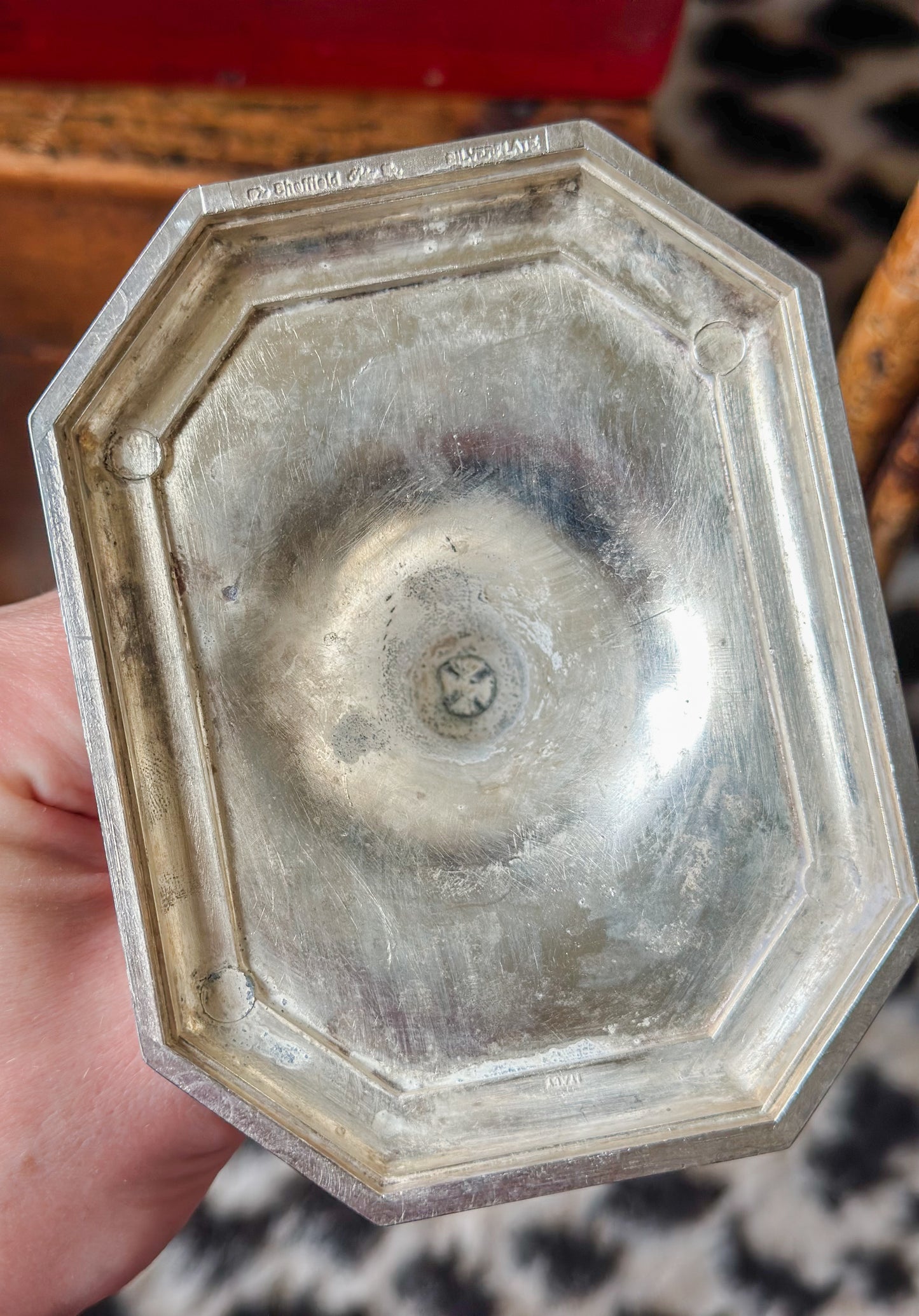 Sheffield Silverplate Candlesticks