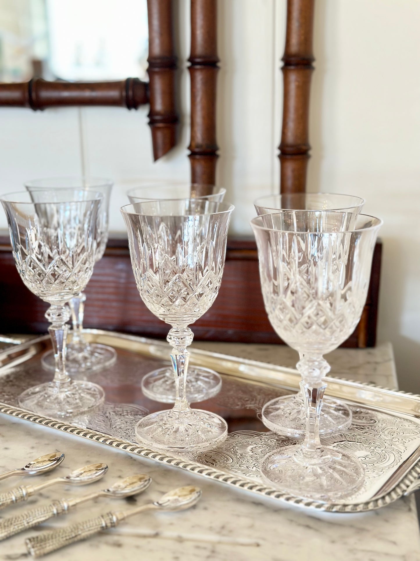 Galway Irish Crystal Stem Glasses (Set of 6)