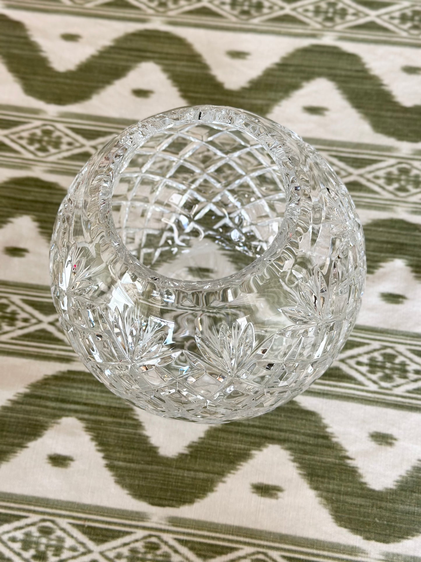 Crystal Rose Bowl
