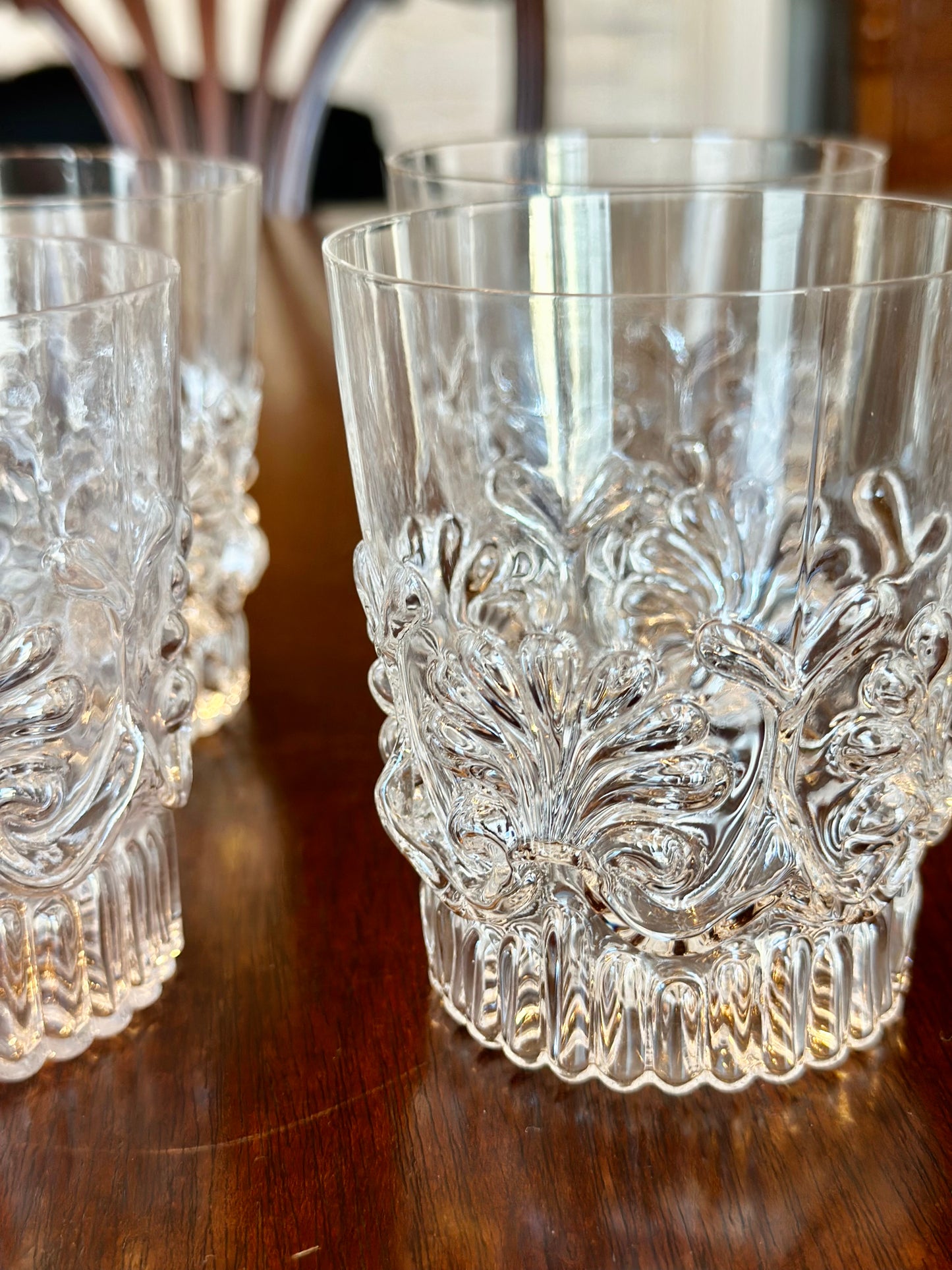 Early American Reproduction Highball & Water Glasses (Set of 12)