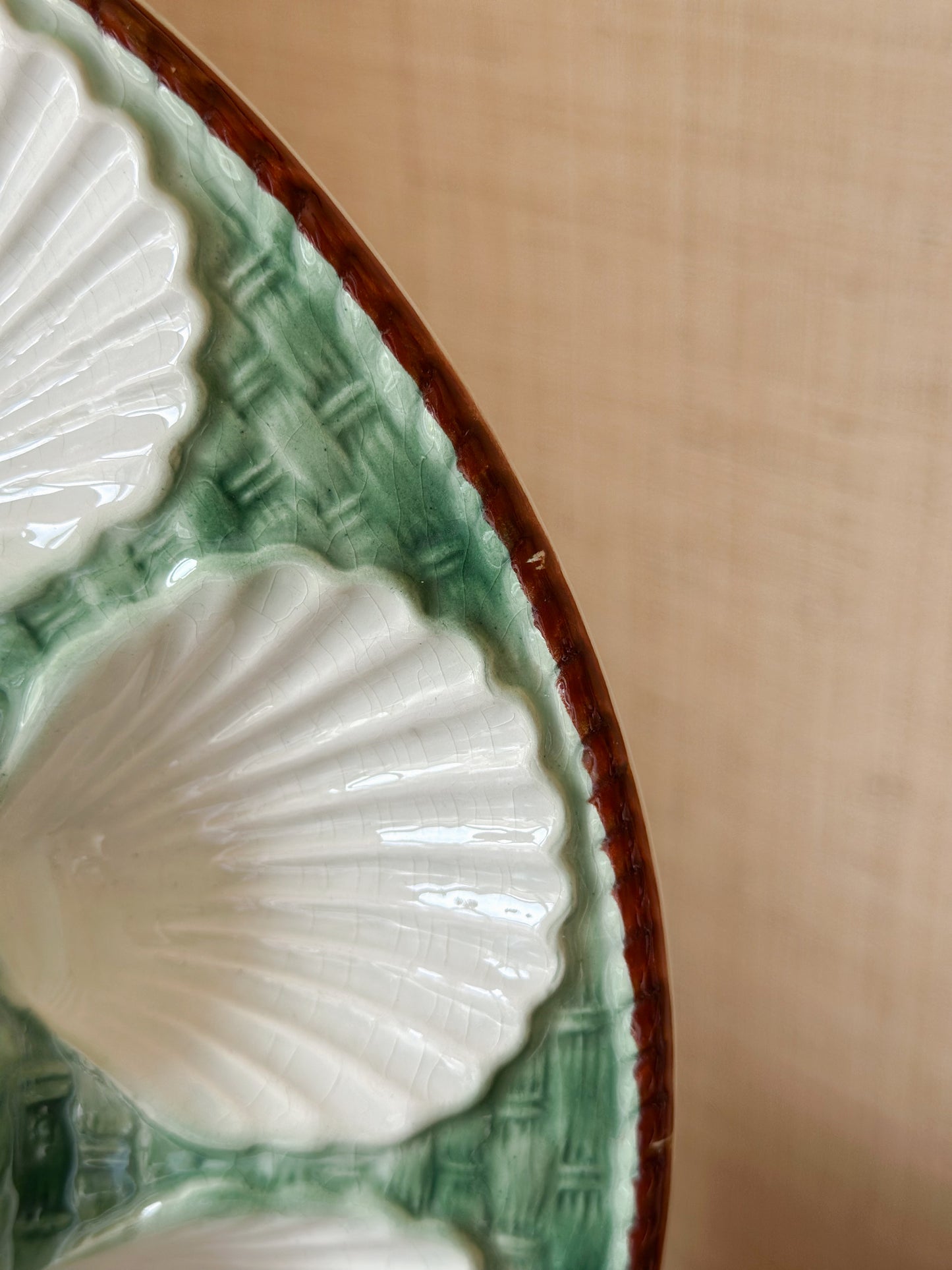 Vintage French Oyster Platter