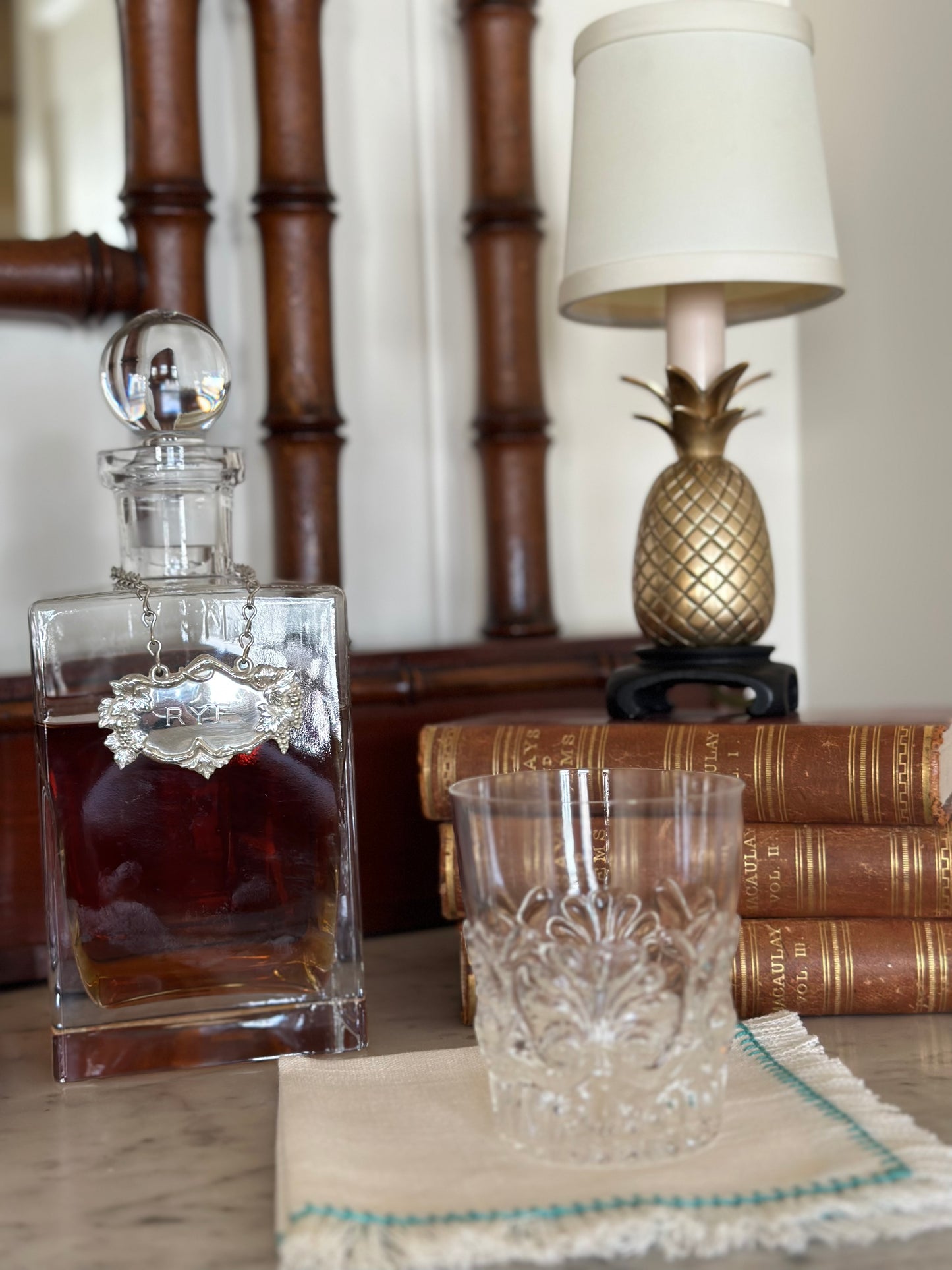 Early American Reproduction Highball & Water Glasses (Set of 12)