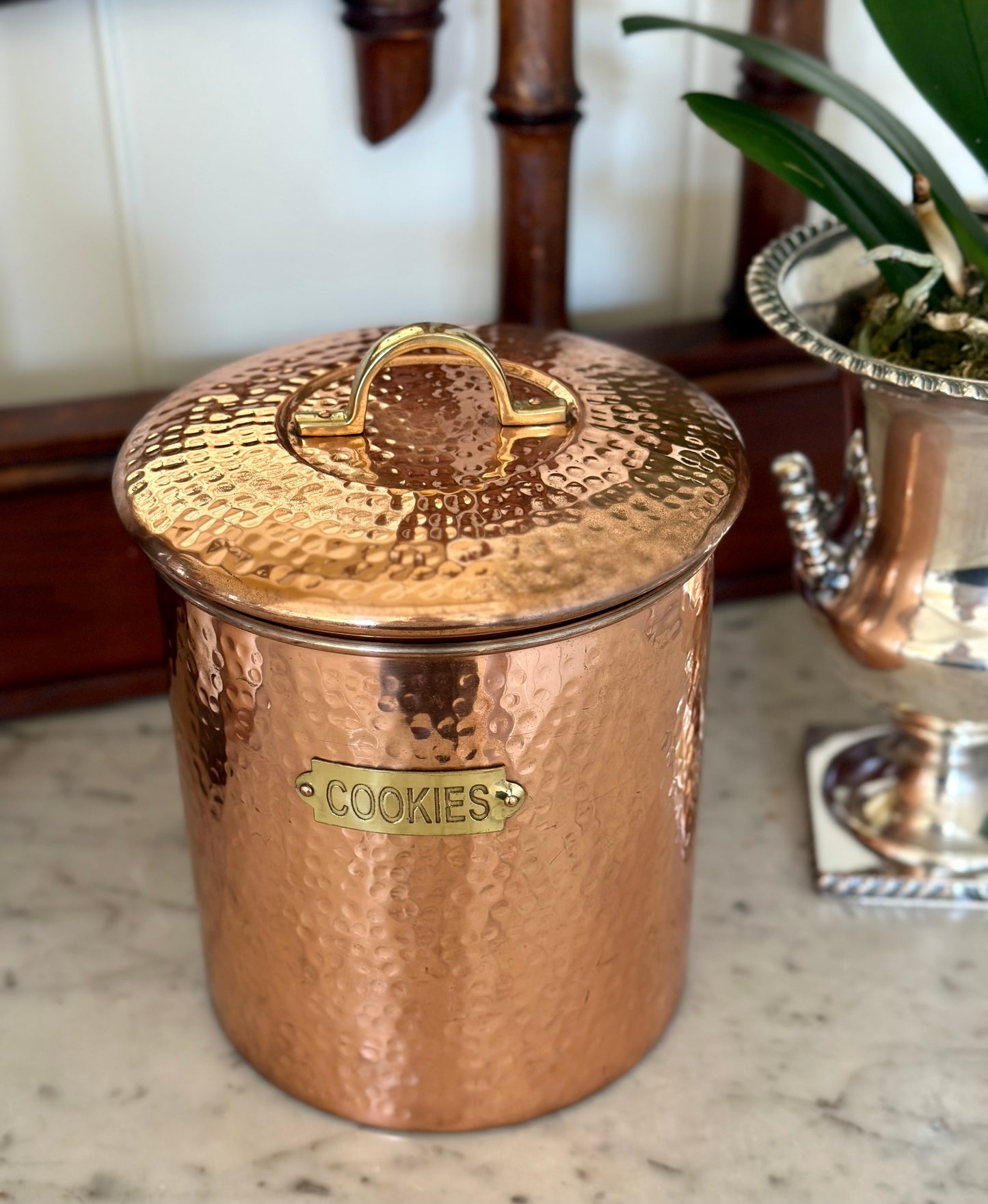 Copper Cookie Tin