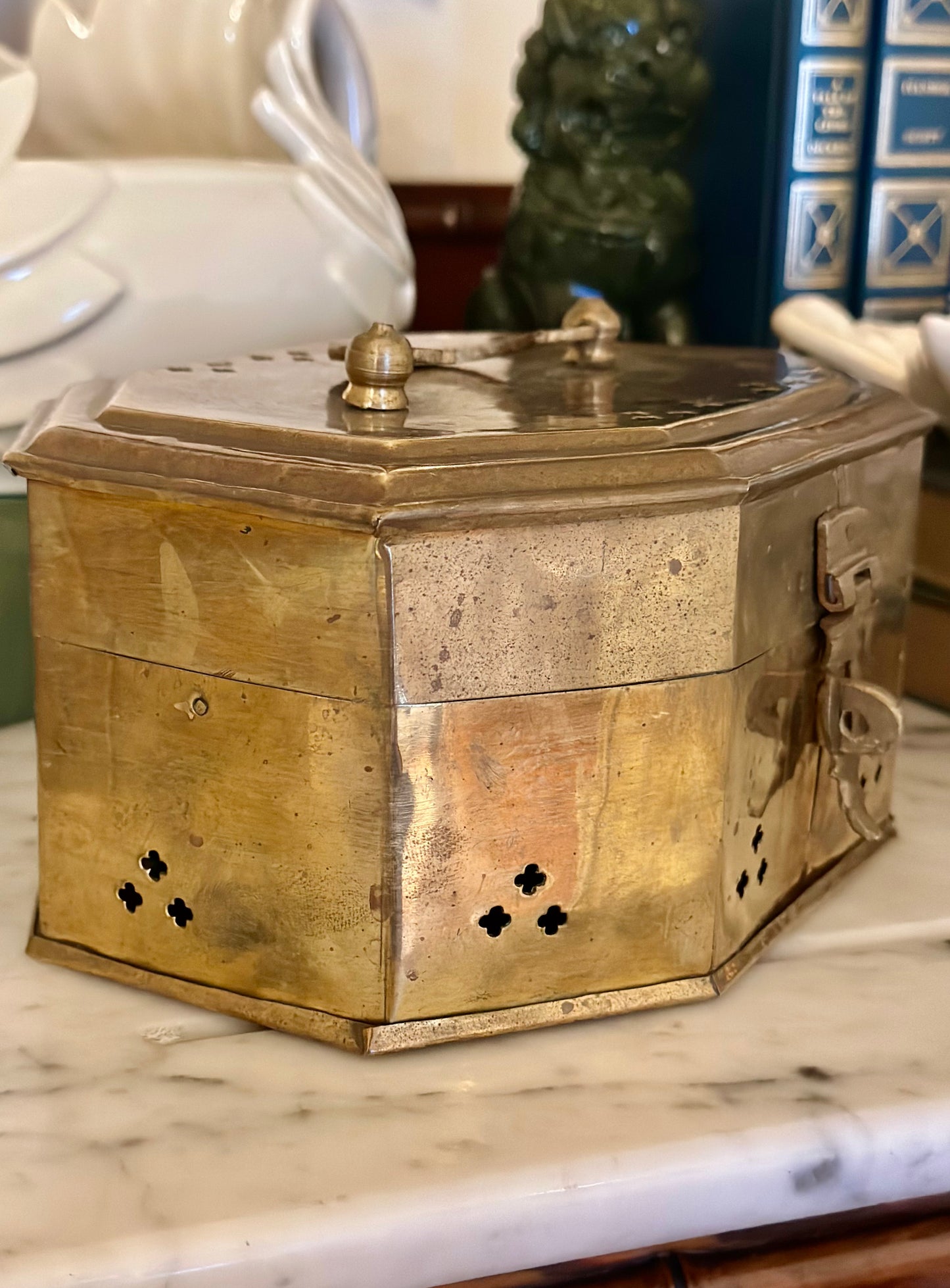 Brass Cricket Box