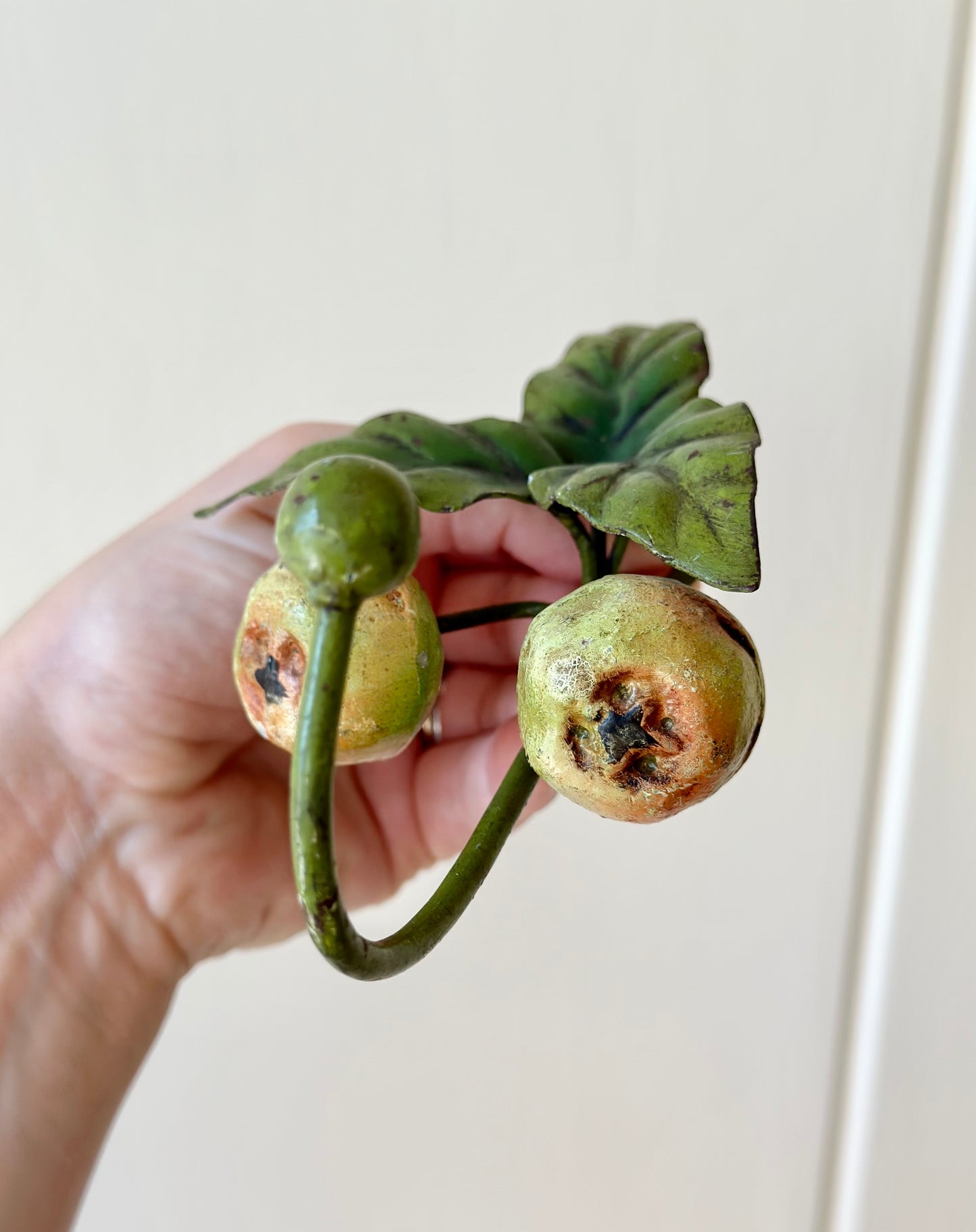 Vintage Italian Tole Pomegranate Hook