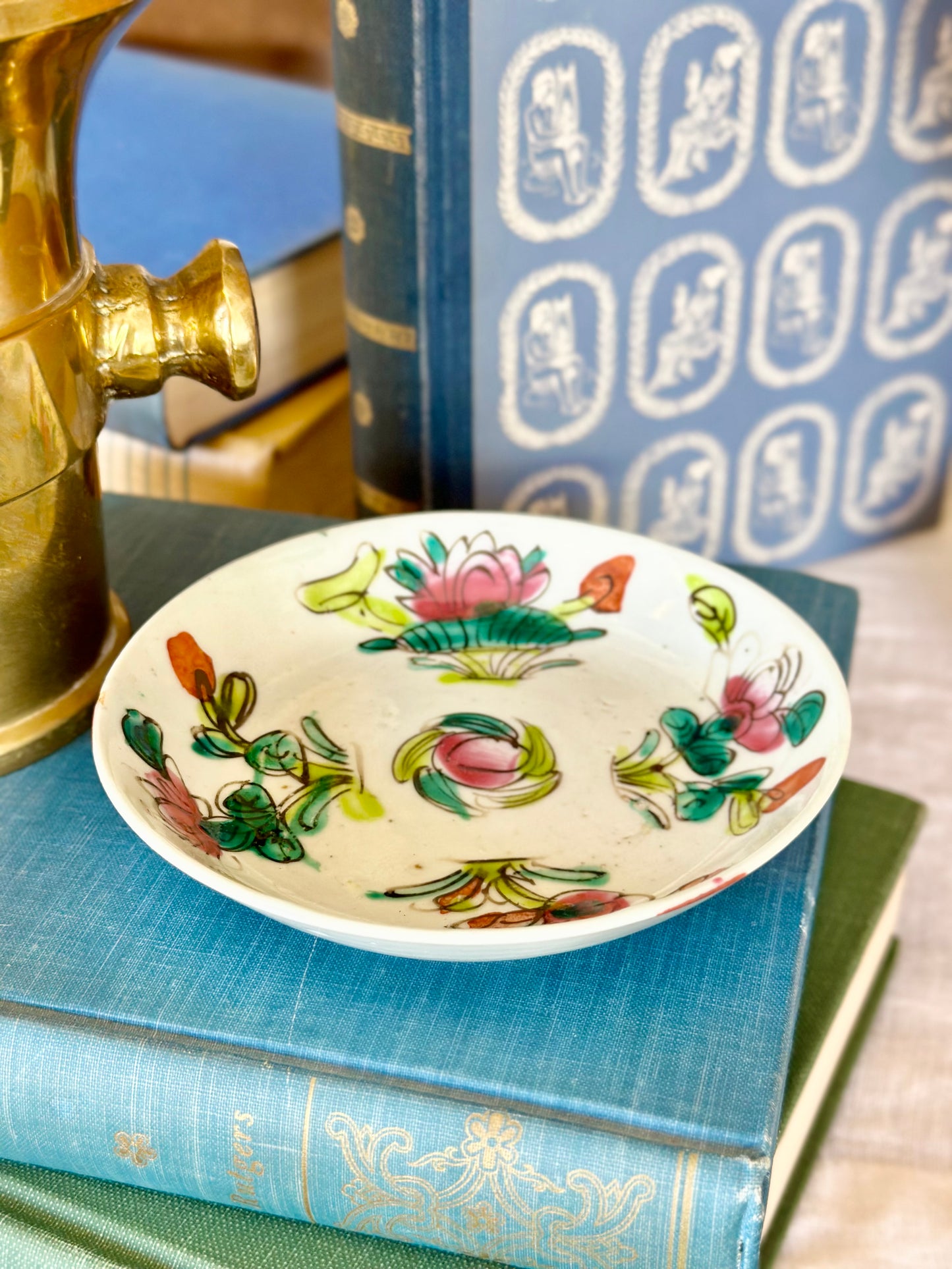 Famille Rose Porcelain Trinket Dish