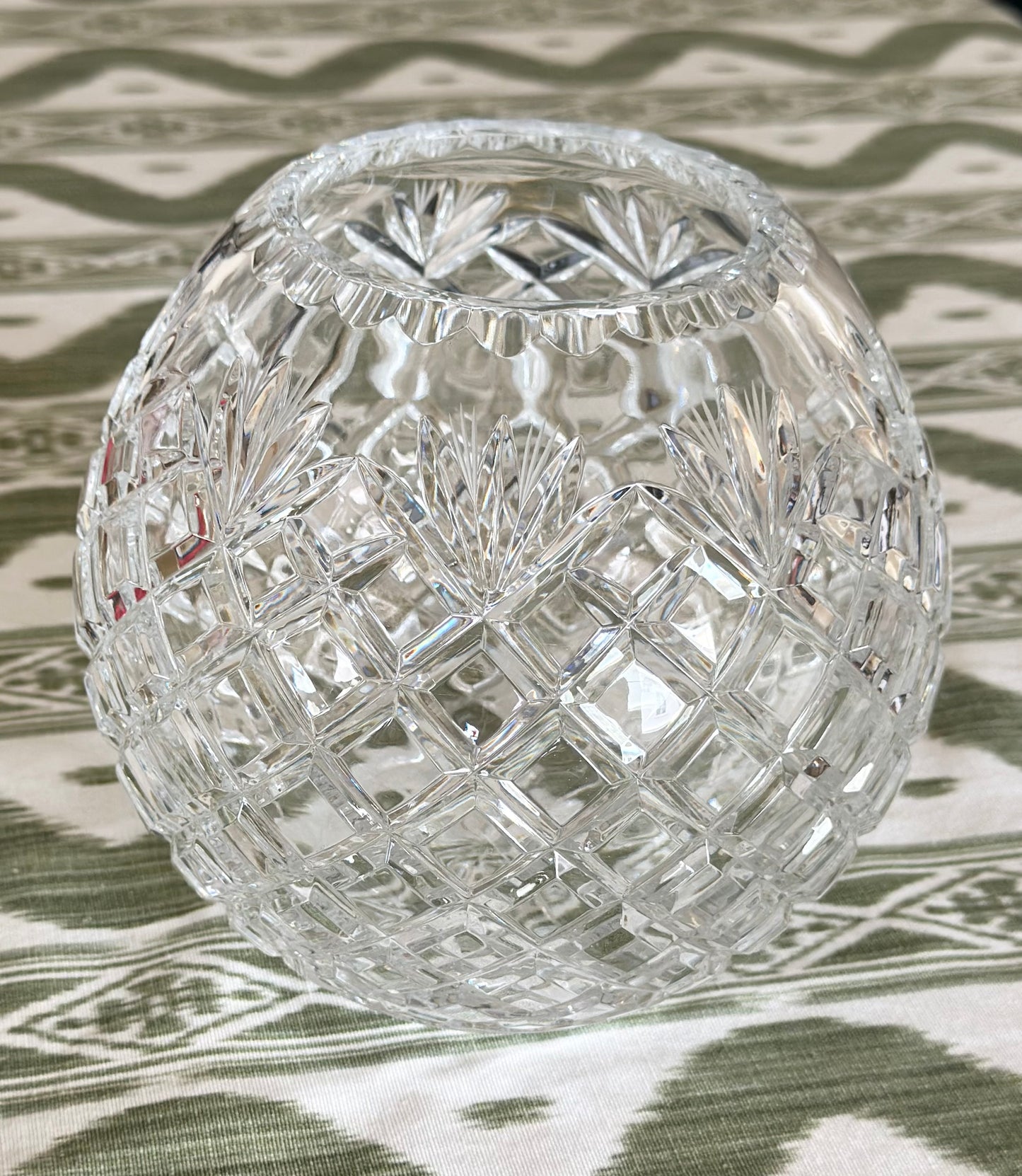 Crystal Rose Bowl