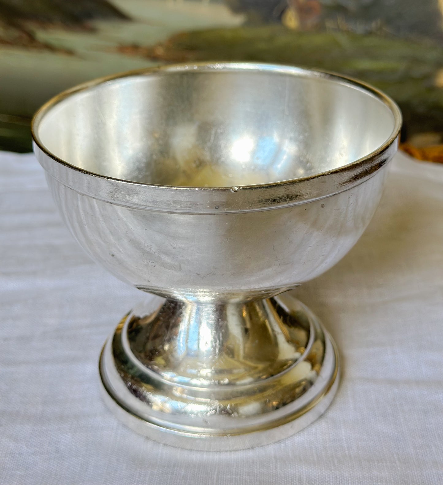 Vintage Silverplate Shrimp Cocktail Dish