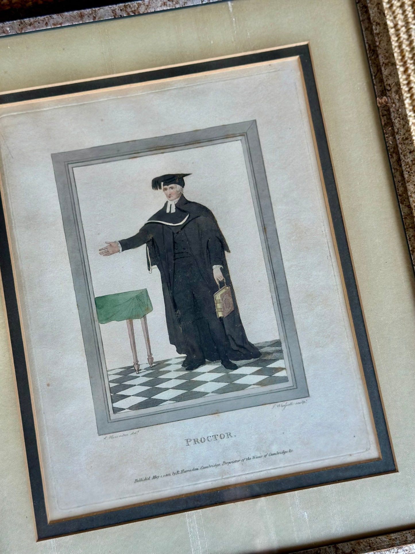 Antique English Hand-Colored Engravings by Richard Bankes Harraden (Set of 5)