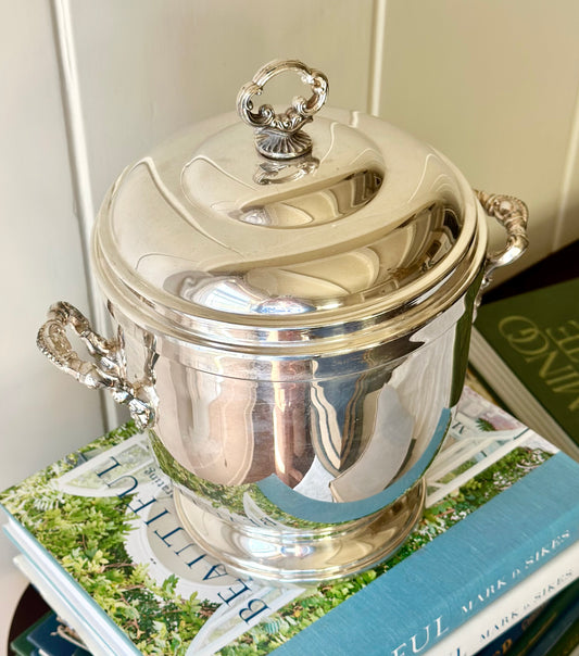 Vintage Sheridan Silverplate Ice Bucket