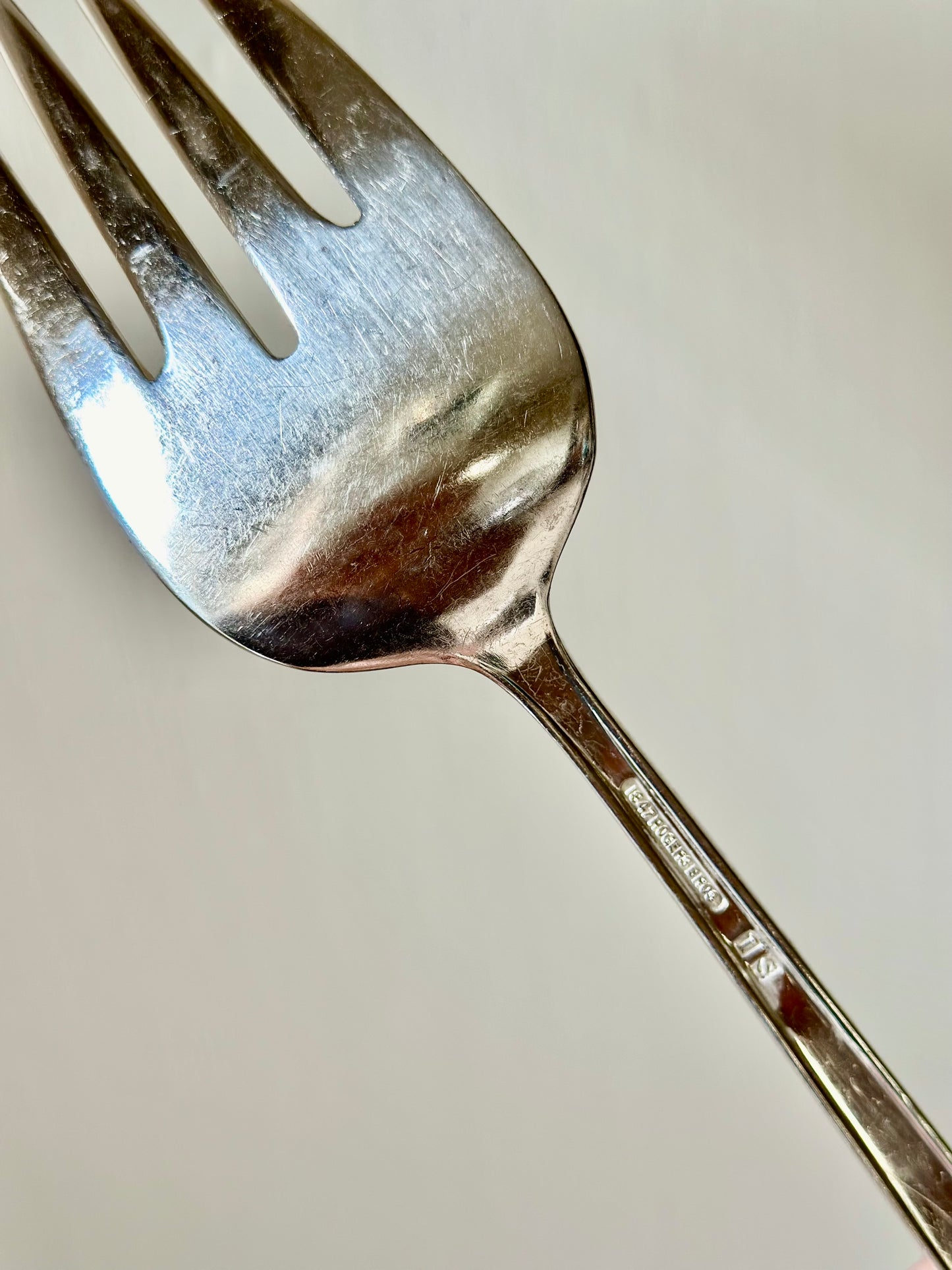 Silverplate Serving Fork
