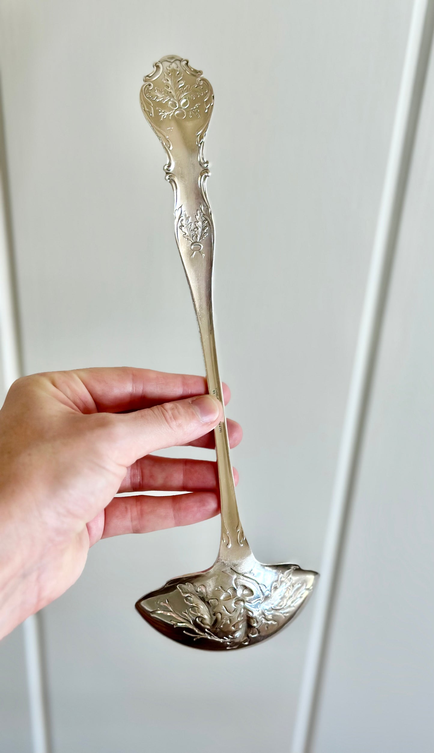 Silverplate Oak Leaf & Acorn Ladle