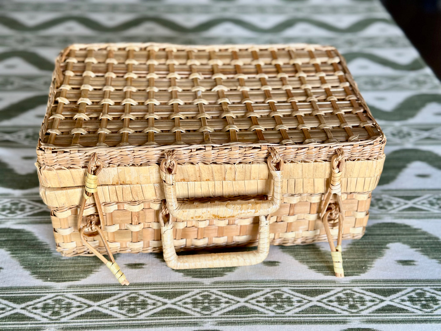 Small Wicker Picnic Basket