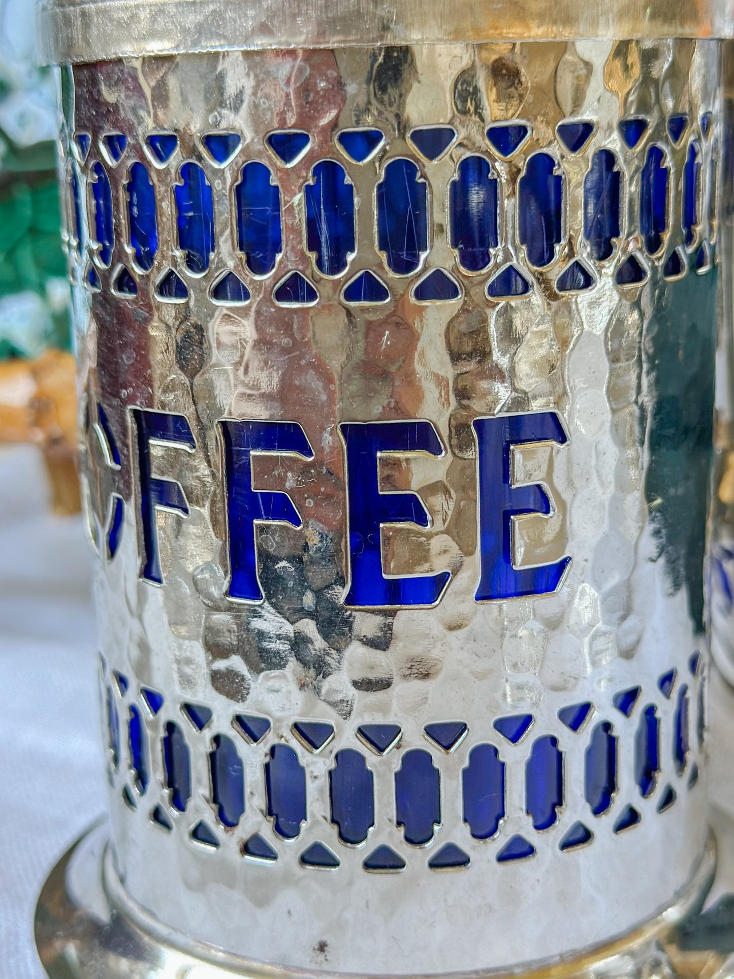 Vintage Silverplate Coffee Container